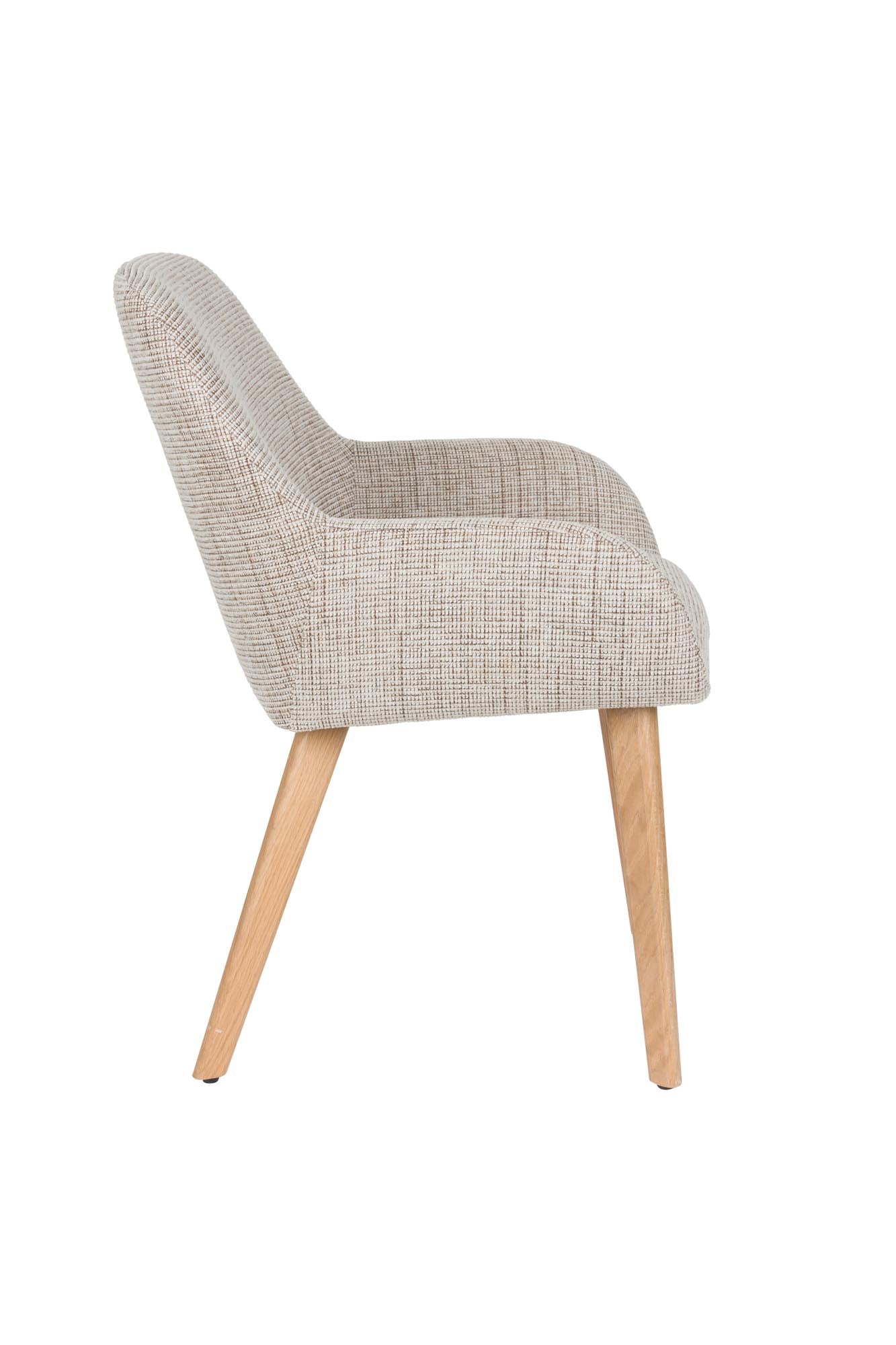 Stuhl Loua in Braun präsentiert im Onlineshop von KAQTU Design AG. Stuhl ist von White Label Living