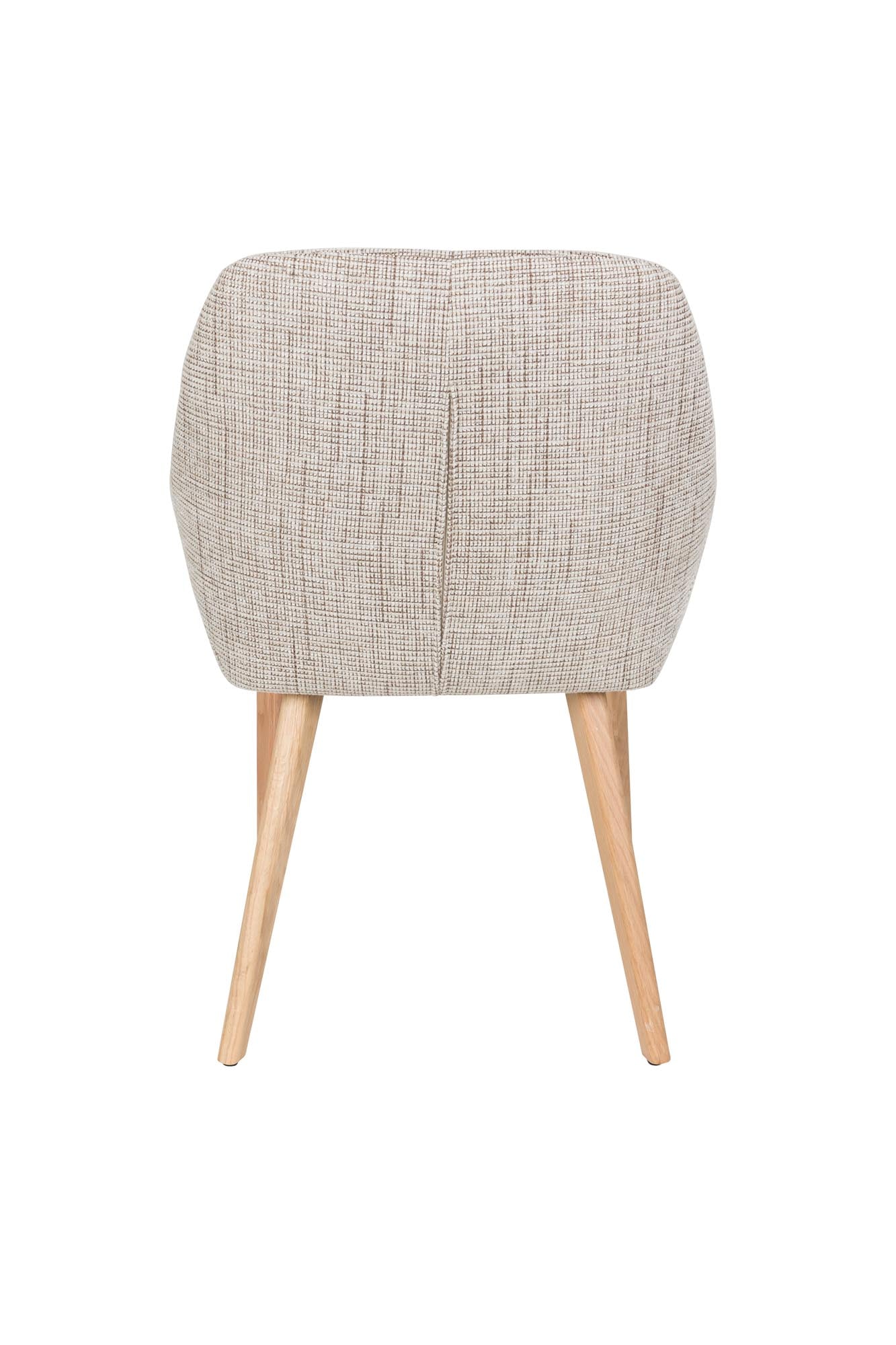 Stuhl Loua in Braun präsentiert im Onlineshop von KAQTU Design AG. Stuhl ist von White Label Living