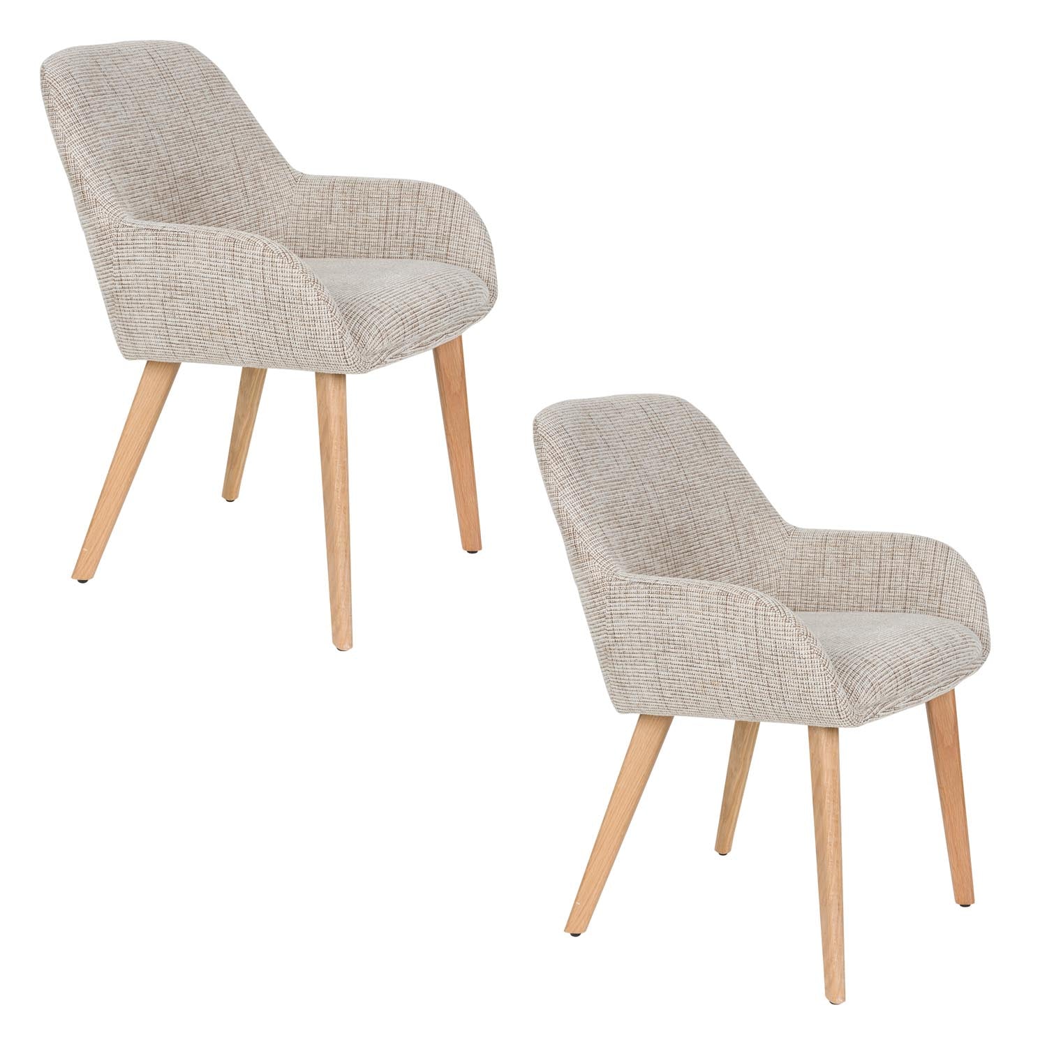 Stuhl Loua in Braun präsentiert im Onlineshop von KAQTU Design AG. Stuhl ist von White Label Living