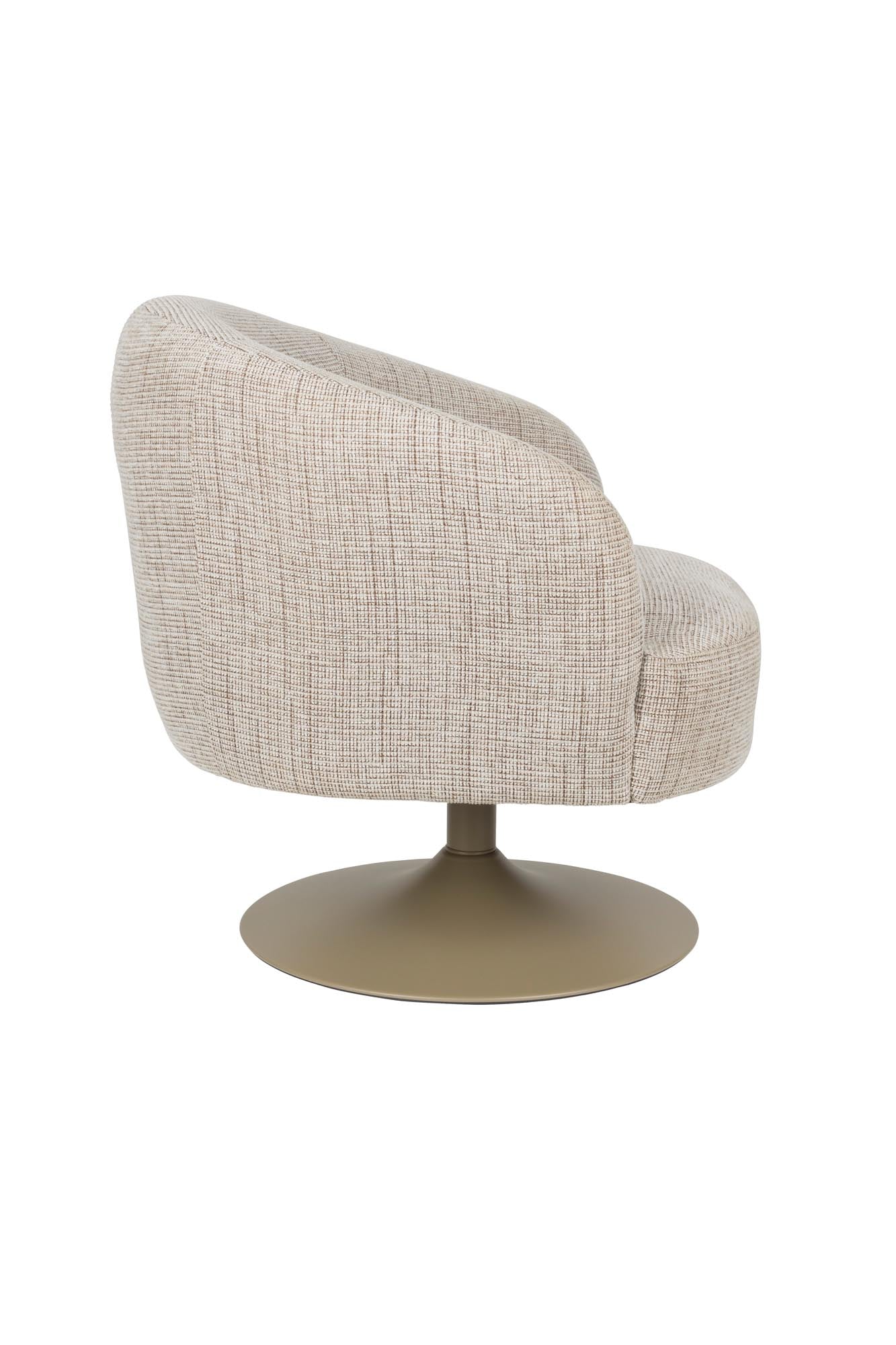 Sessel Renate in braun präsentiert im Onlineshop von KAQTU Design AG. Sessel ist von White Label Living