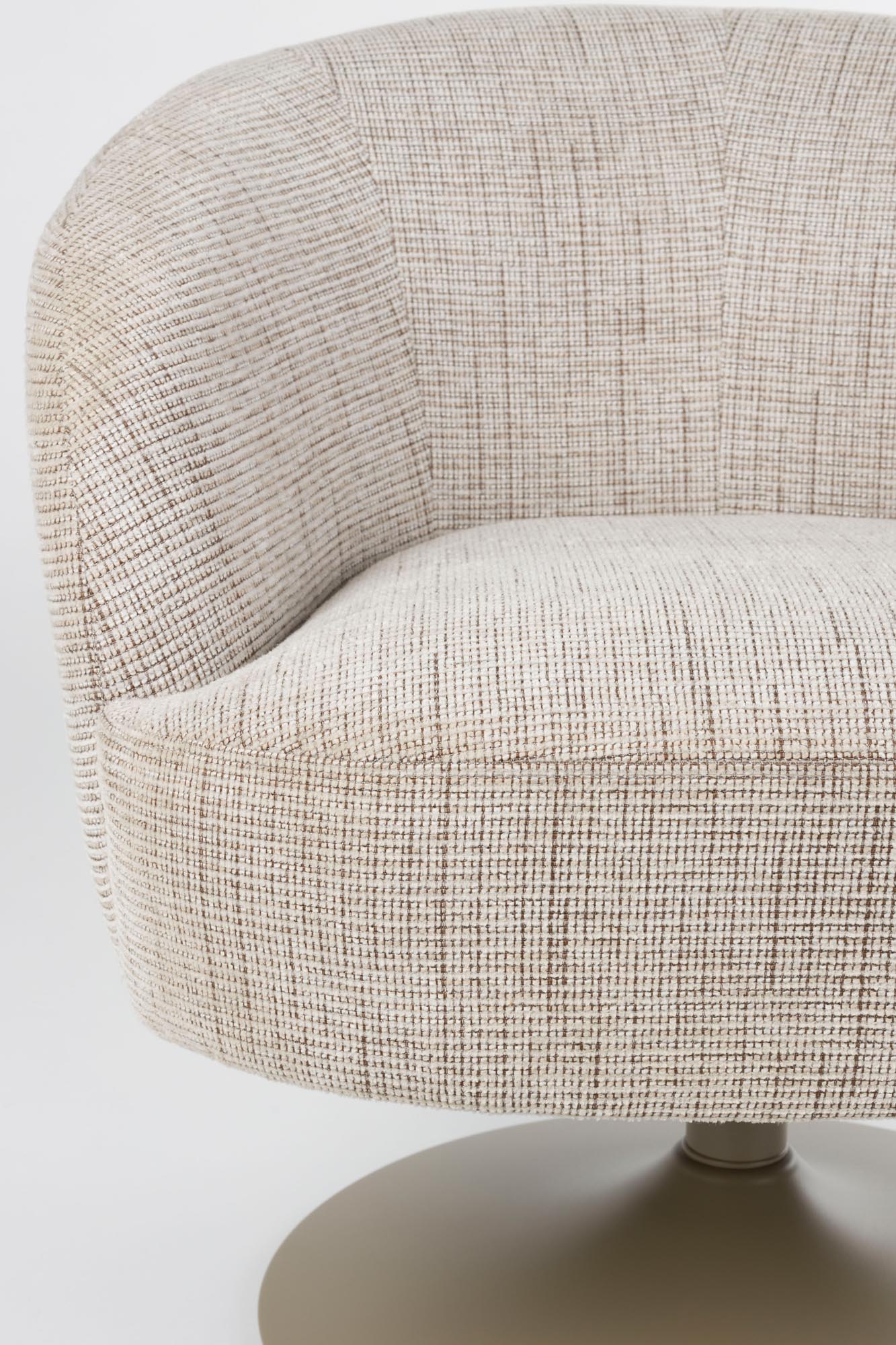 Sessel Renate in braun präsentiert im Onlineshop von KAQTU Design AG. Sessel ist von White Label Living