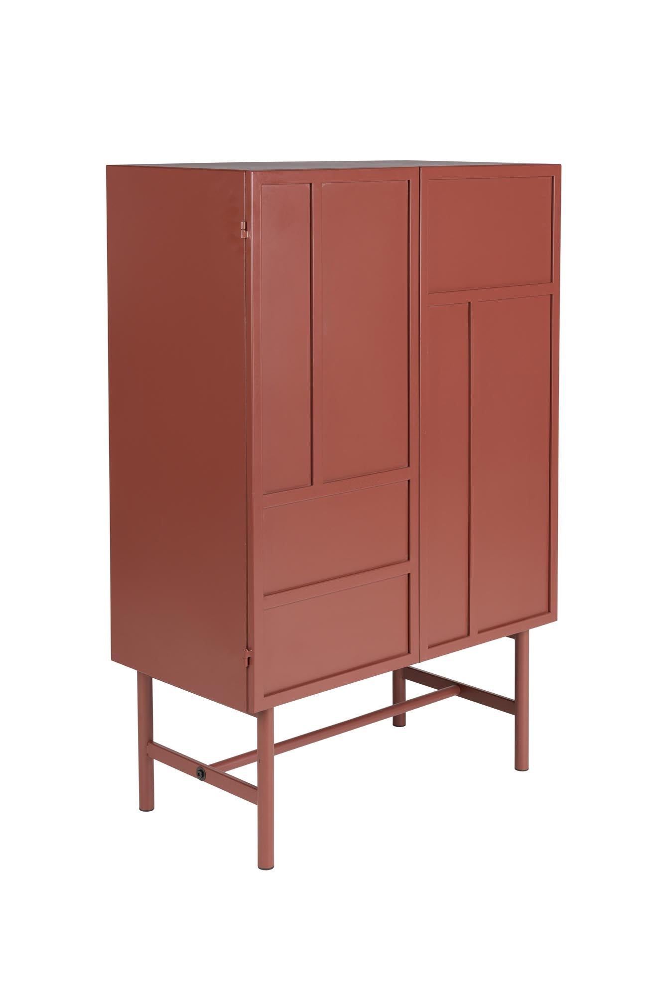 Cabinet Davis in rot präsentiert im Onlineshop von KAQTU Design AG. Cabinet ist von White Label Living