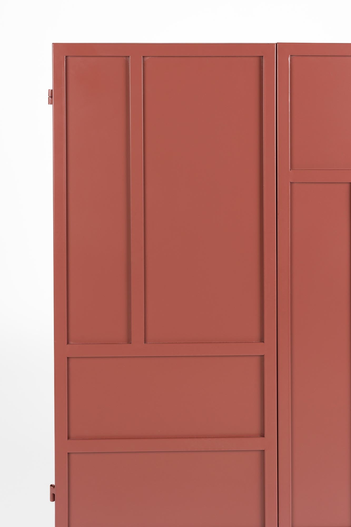 Cabinet Davis in rot präsentiert im Onlineshop von KAQTU Design AG. Cabinet ist von White Label Living