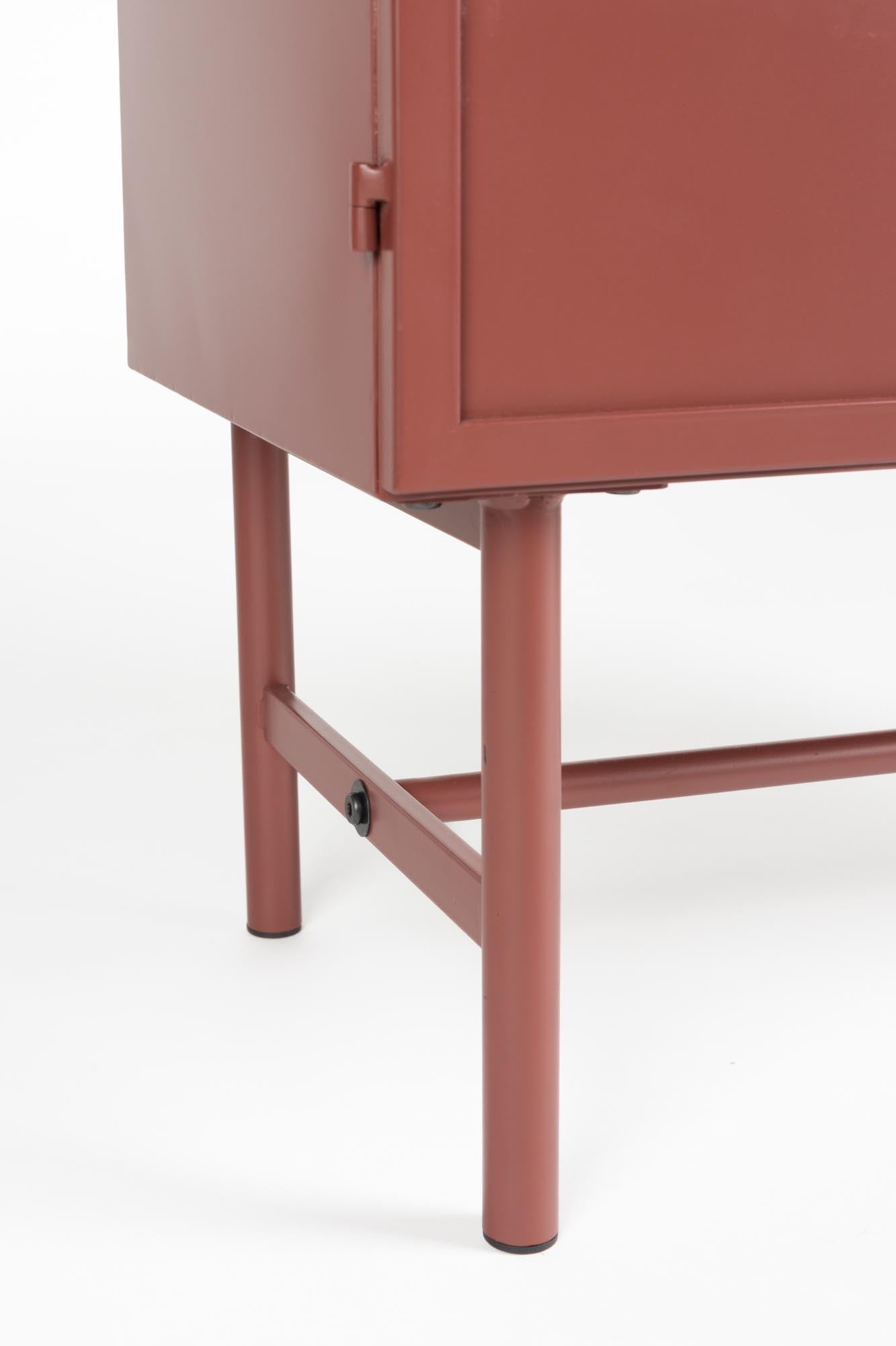 Cabinet Davis in rot präsentiert im Onlineshop von KAQTU Design AG. Cabinet ist von White Label Living