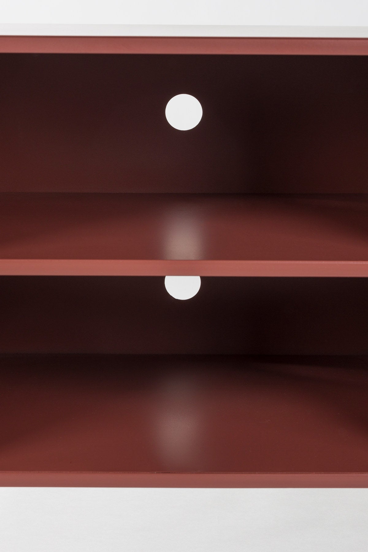 Sideboard Davis in Rot präsentiert im Onlineshop von KAQTU Design AG. Sideboard ist von White Label Living