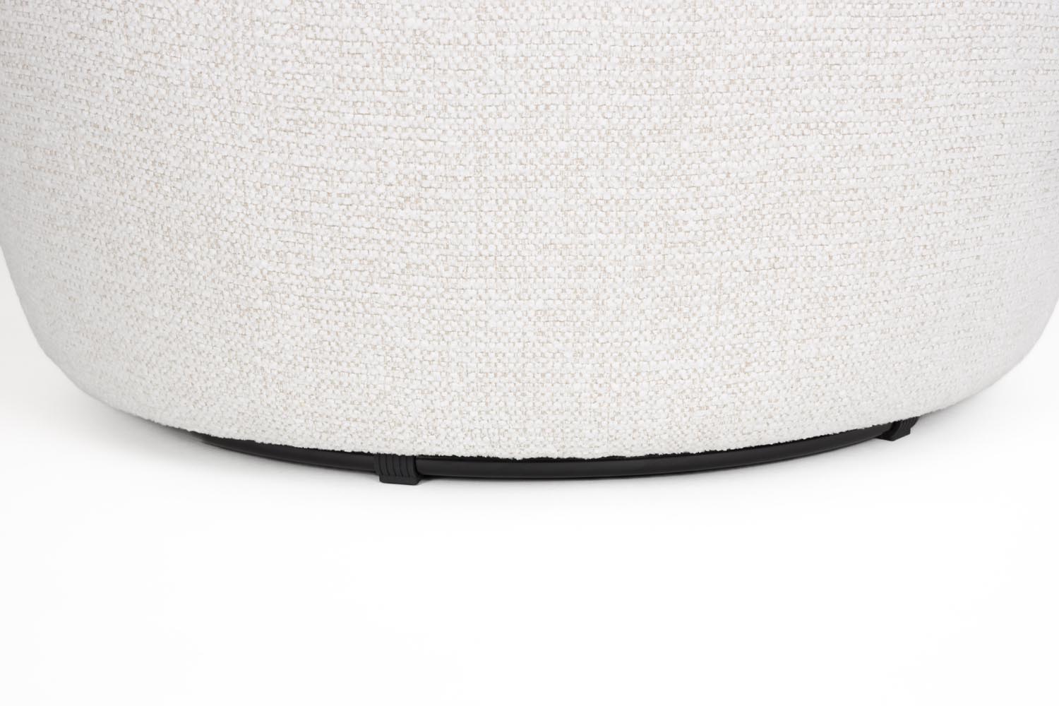 Sessel Velvoro in Off-White präsentiert im Onlineshop von KAQTU Design AG. Sessel ist von White Label Living