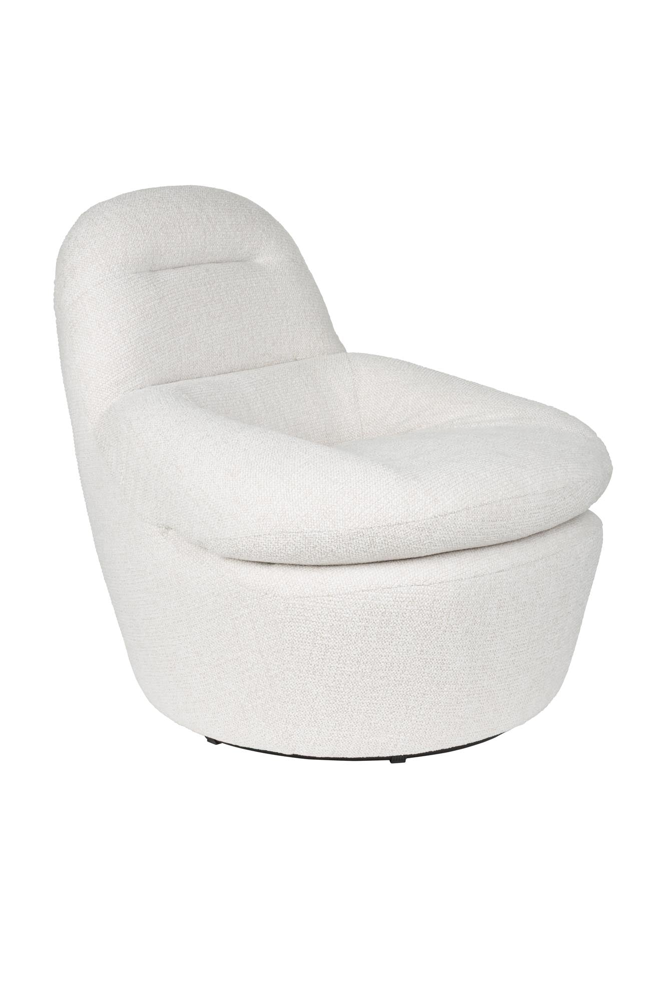 Sessel Velvoro in Off-White präsentiert im Onlineshop von KAQTU Design AG. Sessel ist von White Label Living