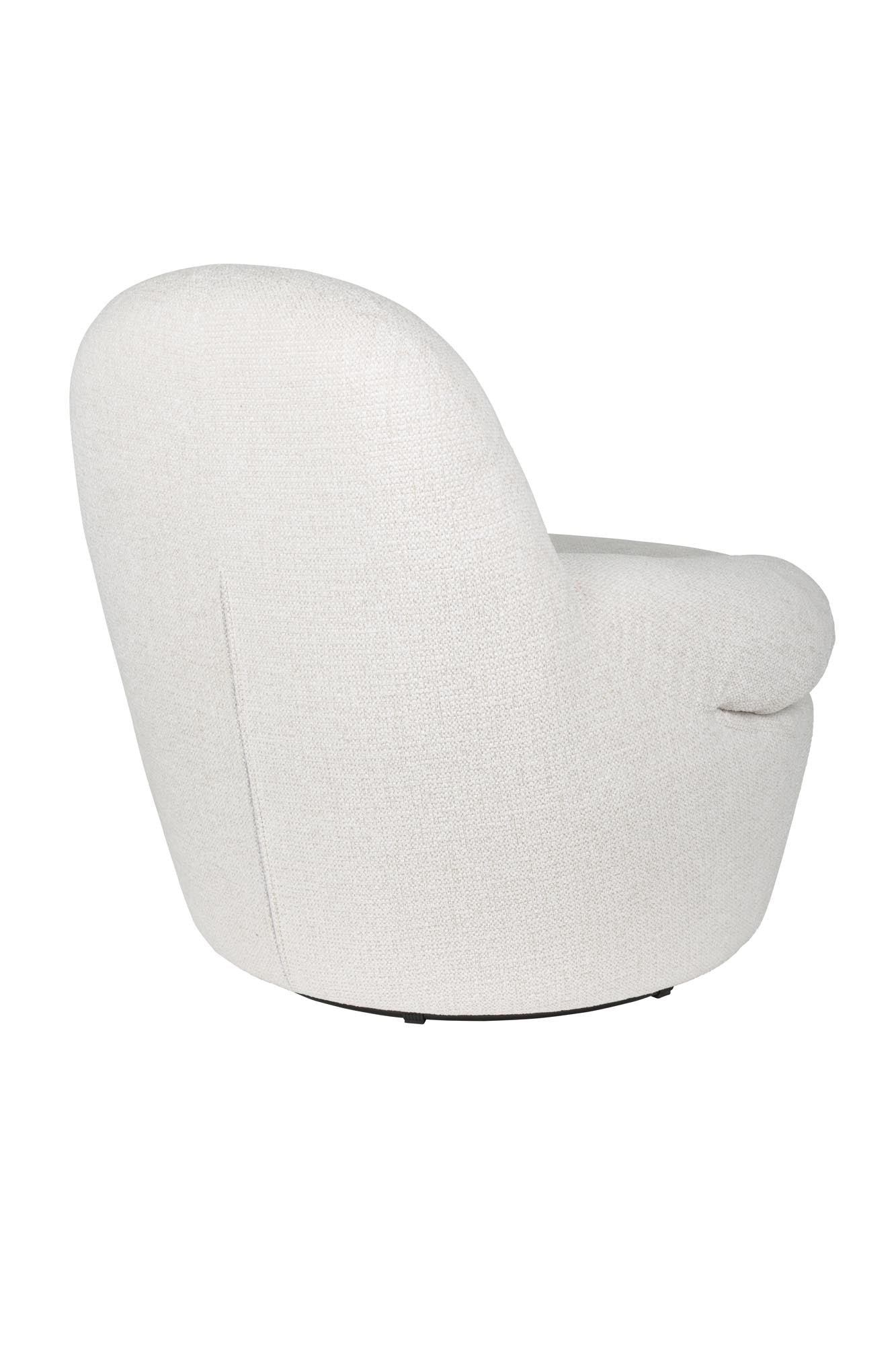 Sessel Velvoro in Off-White präsentiert im Onlineshop von KAQTU Design AG. Sessel ist von White Label Living