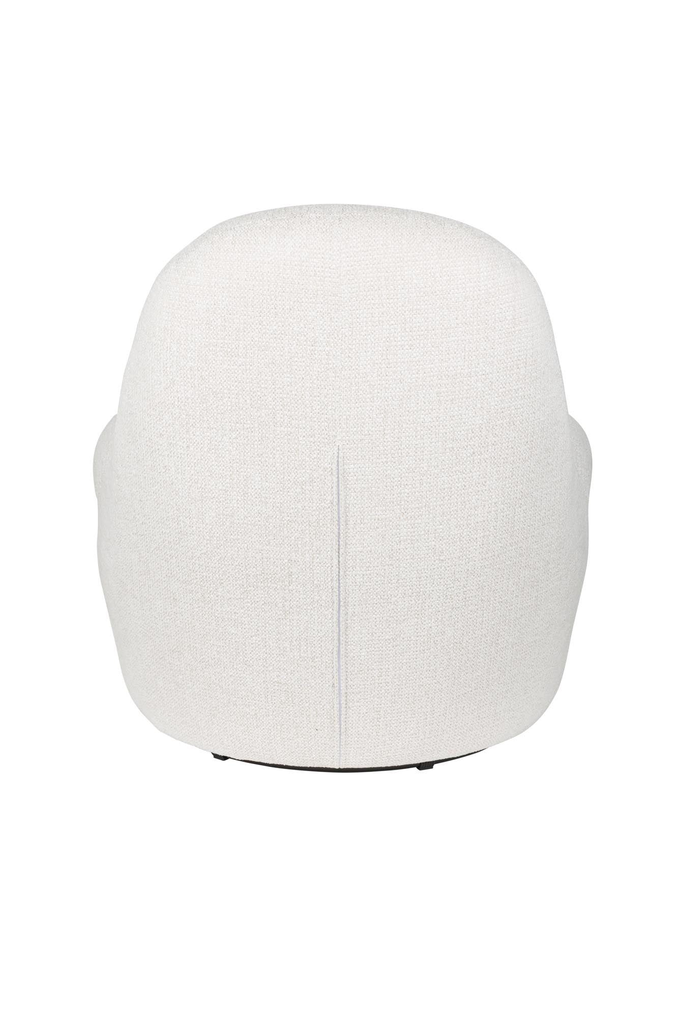 Sessel Velvoro in Off-White präsentiert im Onlineshop von KAQTU Design AG. Sessel ist von White Label Living