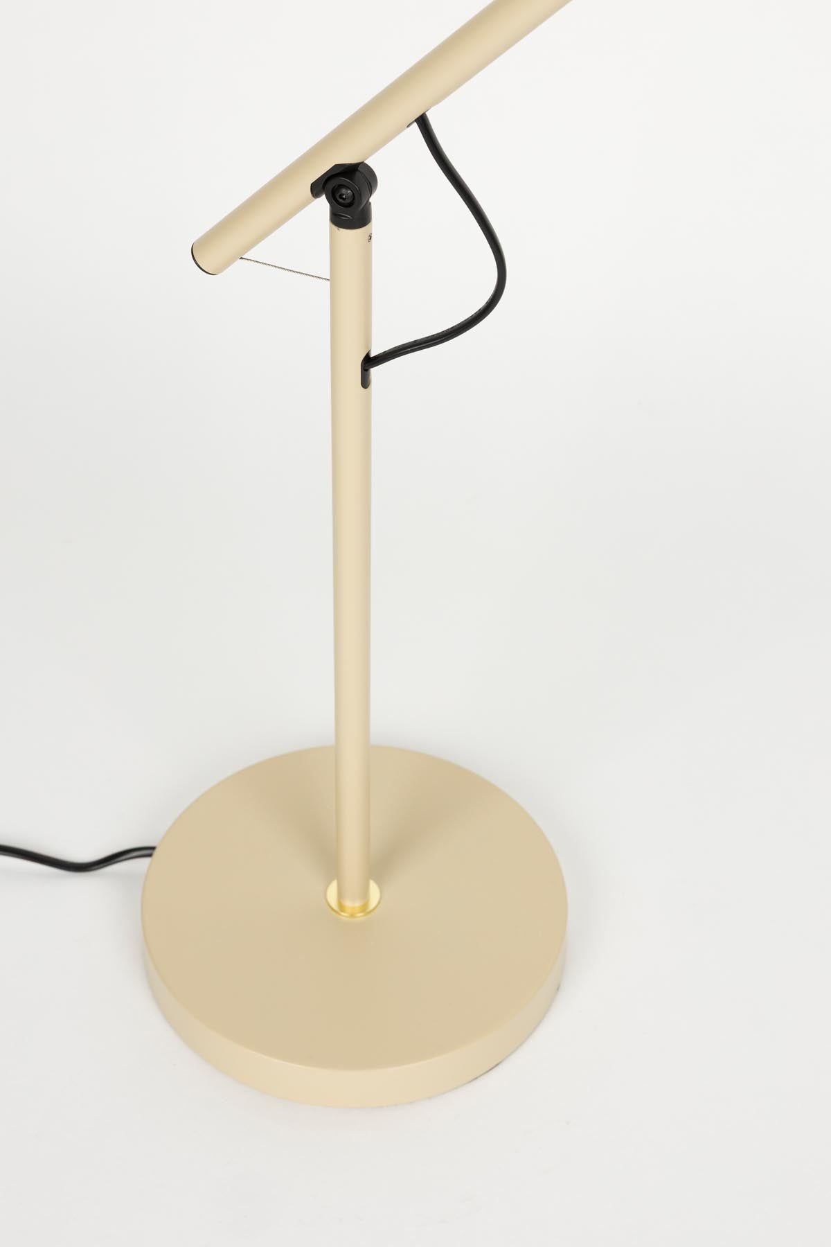 Stehlampe Aero in Beige präsentiert im Onlineshop von KAQTU Design AG. Stehleuchte ist von White Label Living