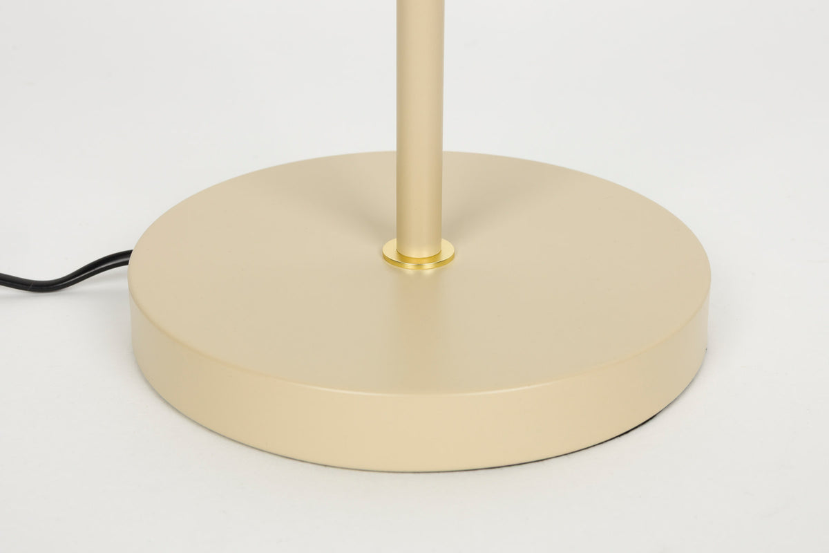 Stehlampe Aero in beige präsentiert im Onlineshop von KAQTU Design AG. Stehleuchte ist von White Label Living