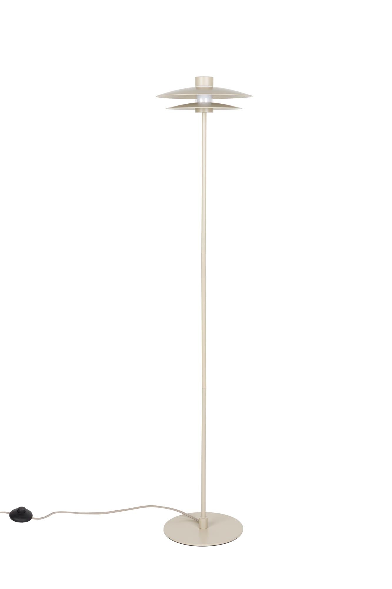 Stehleuchte Wubbo Beige in beige präsentiert im Onlineshop von KAQTU Design AG. Stehleuchte ist von White Label Living