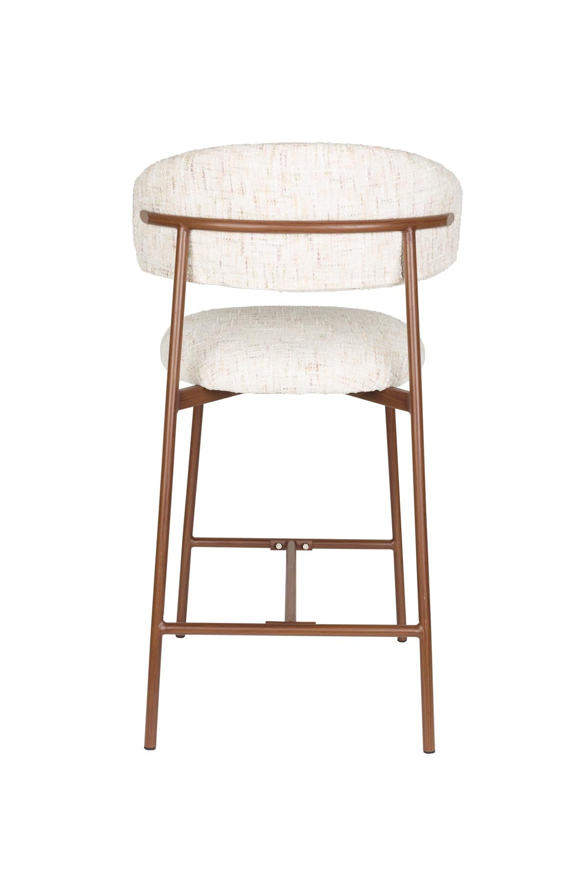 Barhocker Claes in Weiss präsentiert im Onlineshop von KAQTU Design AG. Barhocker ist von White Label Living