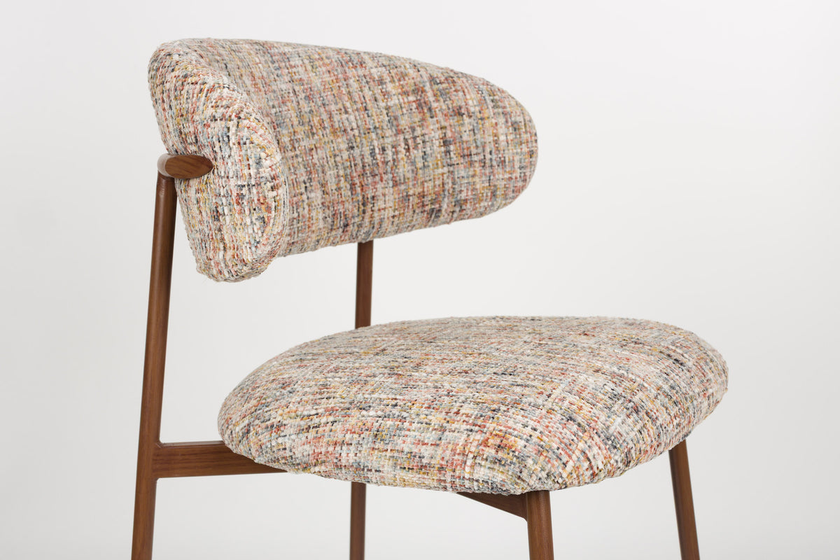 Barhocker Claes in beige präsentiert im Onlineshop von KAQTU Design AG. Barhocker ist von White Label Living