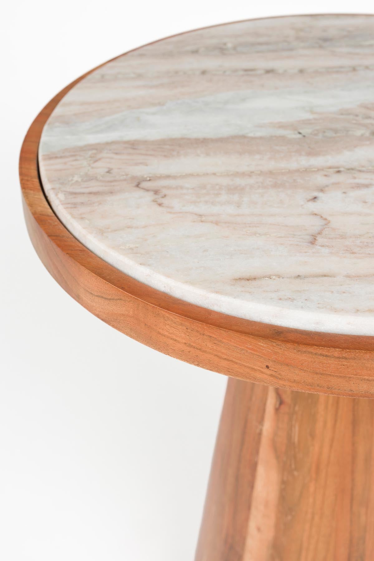 Beistelltisch Mees in Braun präsentiert im Onlineshop von KAQTU Design AG. Beistelltisch ist von White Label Living