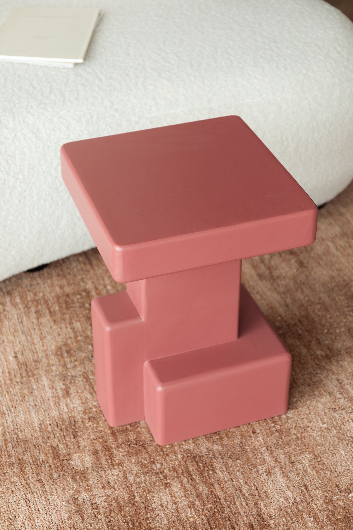 Beistelltisch Blast in Rot präsentiert im Onlineshop von KAQTU Design AG. Beistelltisch ist von White Label Living