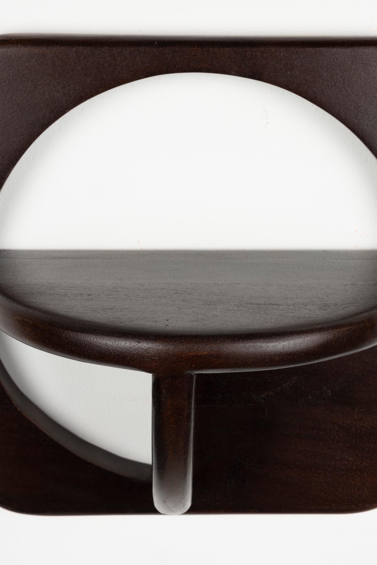 Wandregal Ollie in Braun präsentiert im Onlineshop von KAQTU Design AG. Wandregal ist von White Label Living