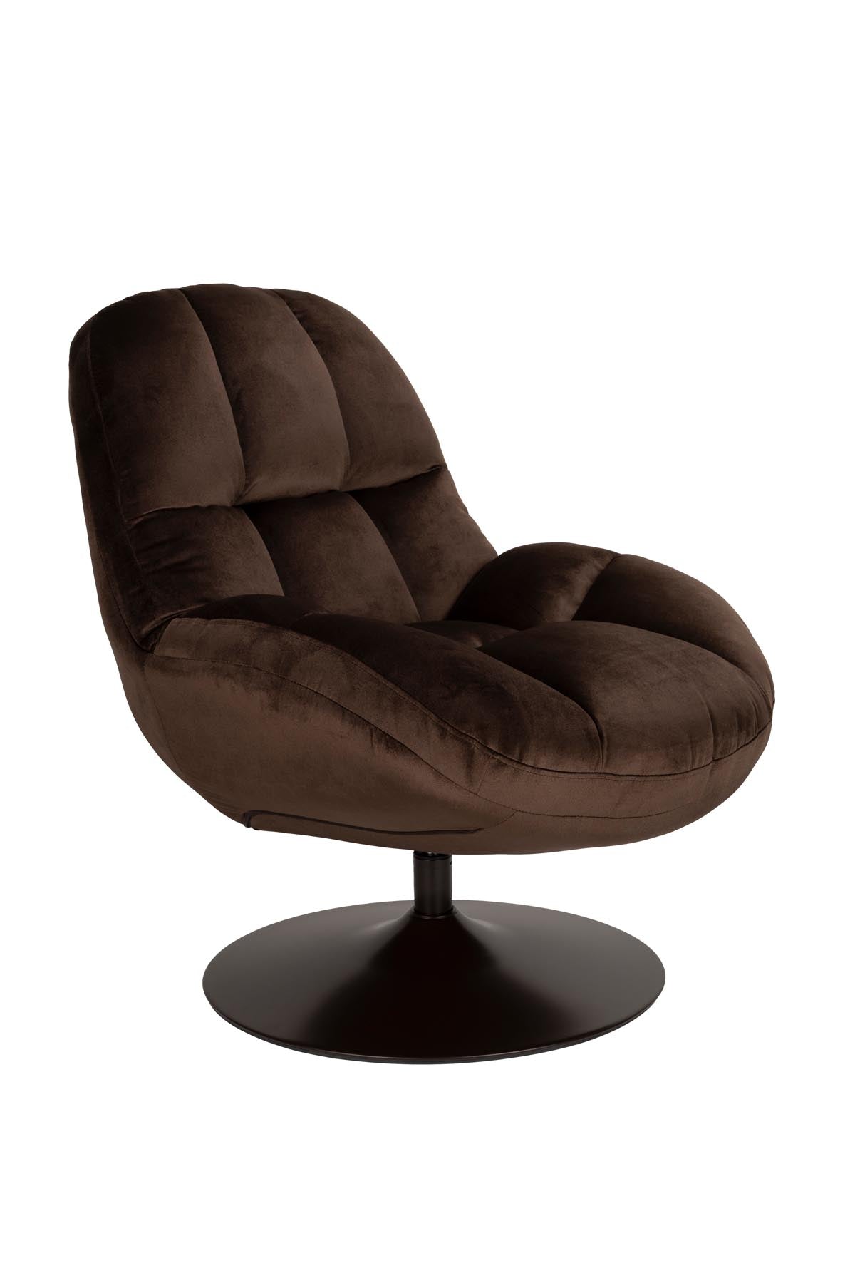 Sessel Beefy in Braun präsentiert im Onlineshop von KAQTU Design AG. Sessel ist von White Label Living