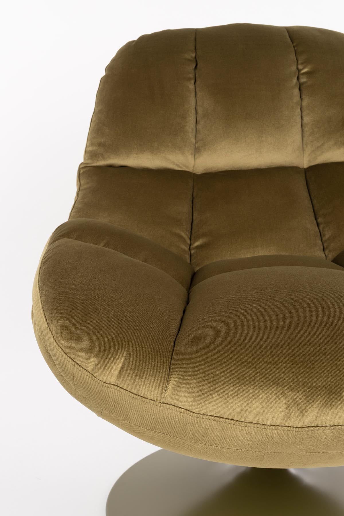 Sessel Beefy in Grün präsentiert im Onlineshop von KAQTU Design AG. Sessel ist von White Label Living