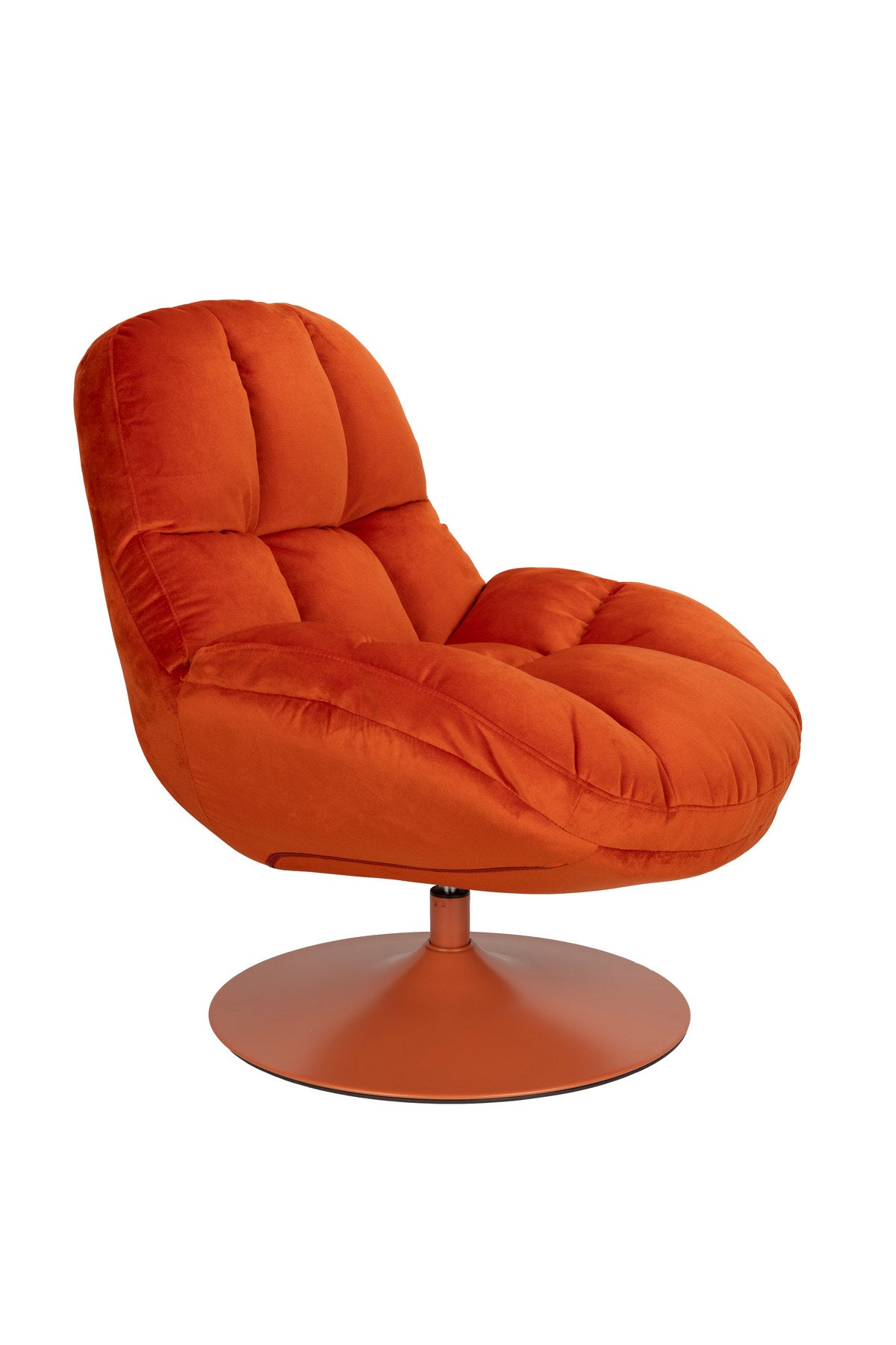 Sessel Beefy in orange präsentiert im Onlineshop von KAQTU Design AG. Sessel ist von White Label Living
