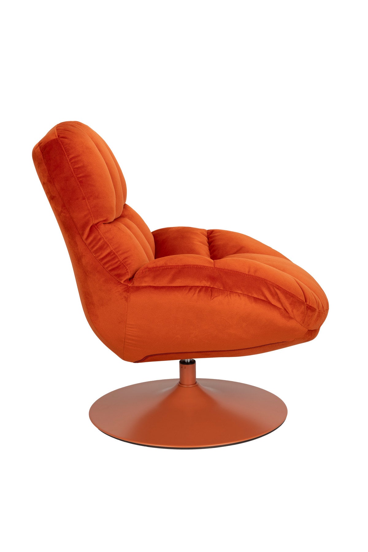 Sessel Beefy in orange präsentiert im Onlineshop von KAQTU Design AG. Sessel ist von White Label Living