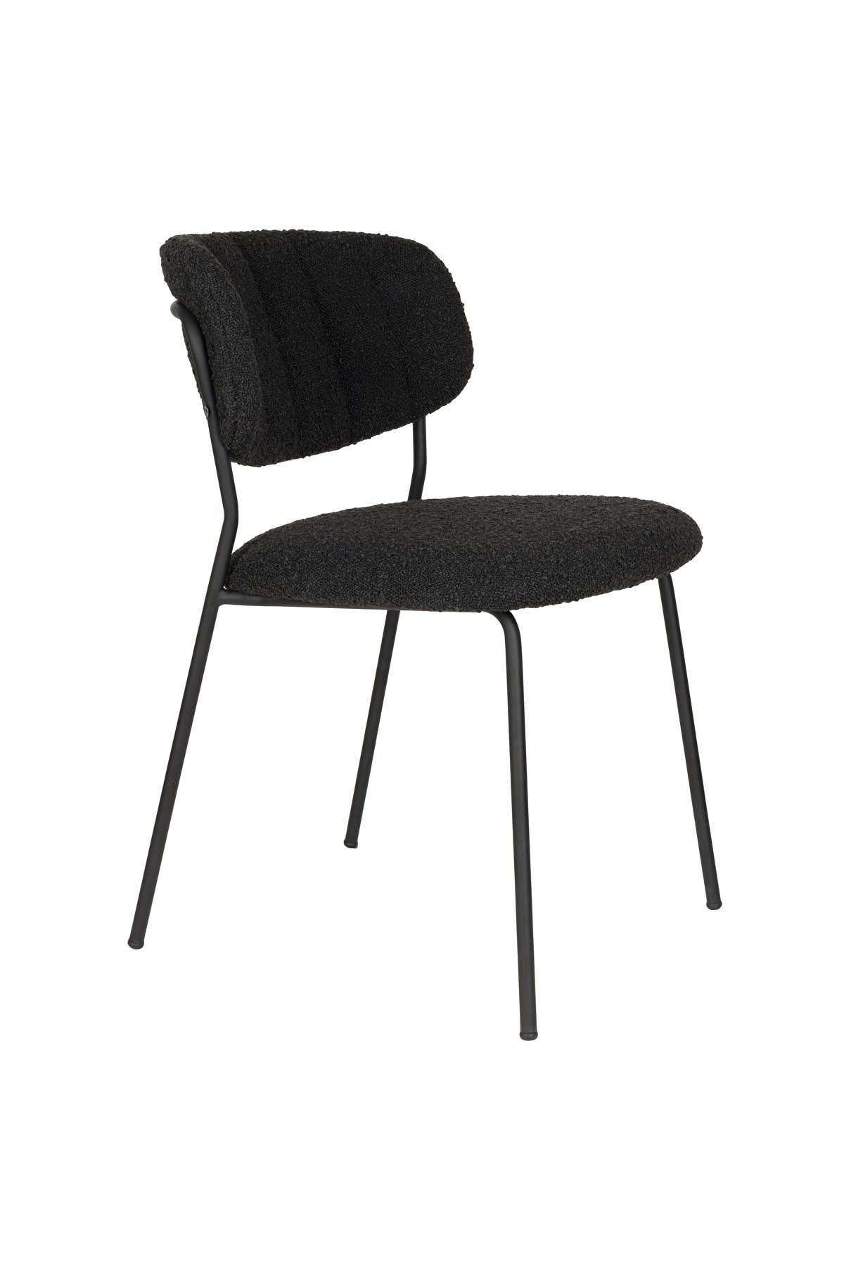 Stuhl Jolien in Schwarz präsentiert im Onlineshop von KAQTU Design AG. Stuhl ist von White Label Living
