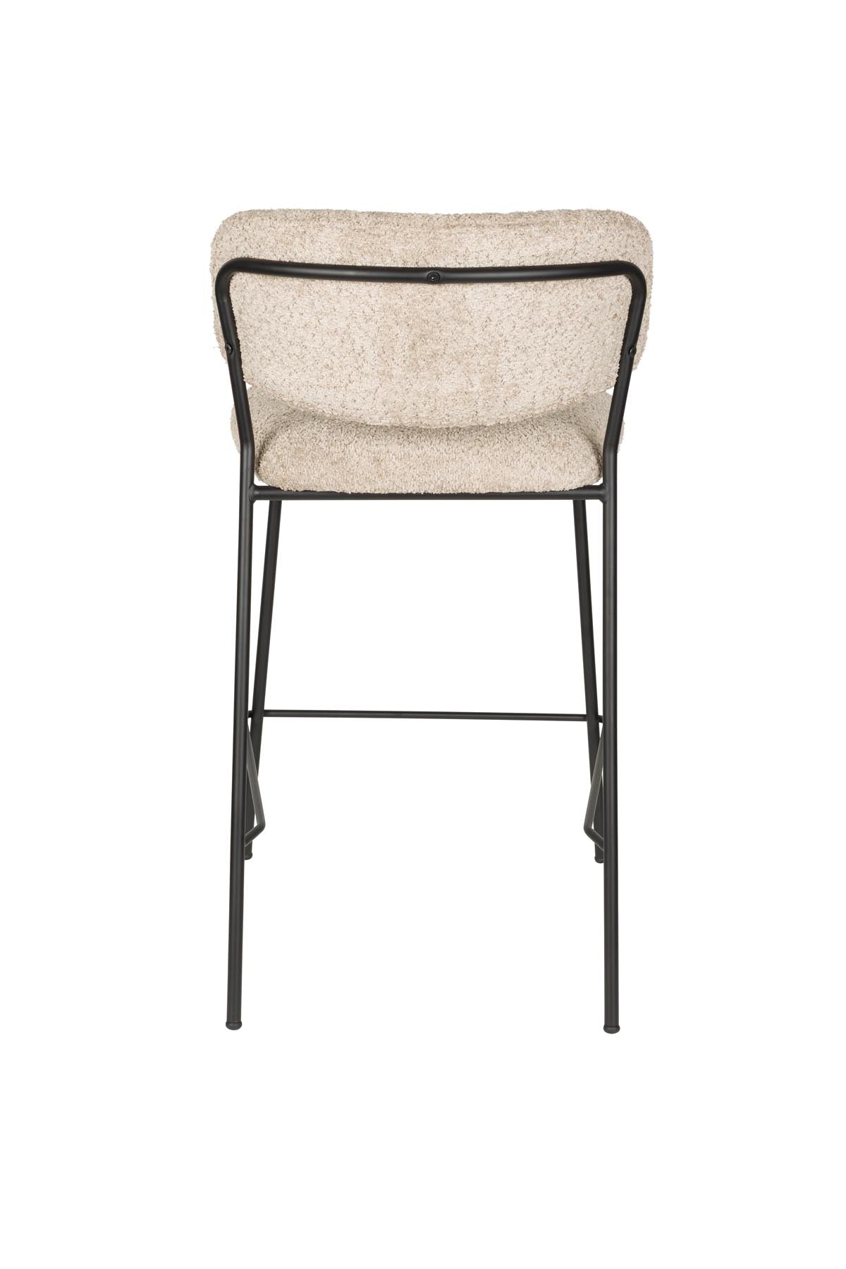 Barhocker Jolien in Schwarz präsentiert im Onlineshop von KAQTU Design AG. Barstuhl ist von White Label Living