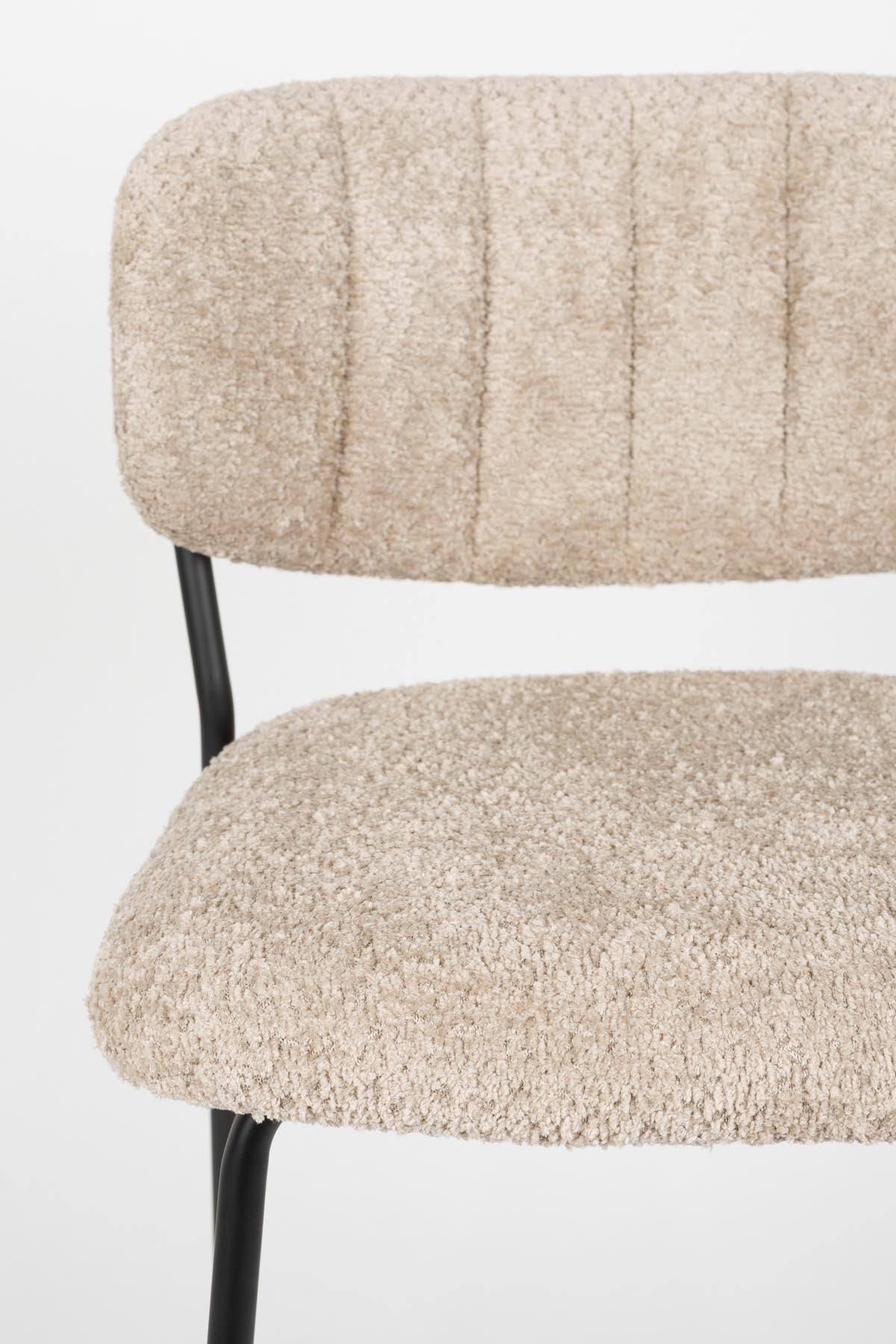 Barhocker Jolien in Schwarz präsentiert im Onlineshop von KAQTU Design AG. Barstuhl ist von White Label Living