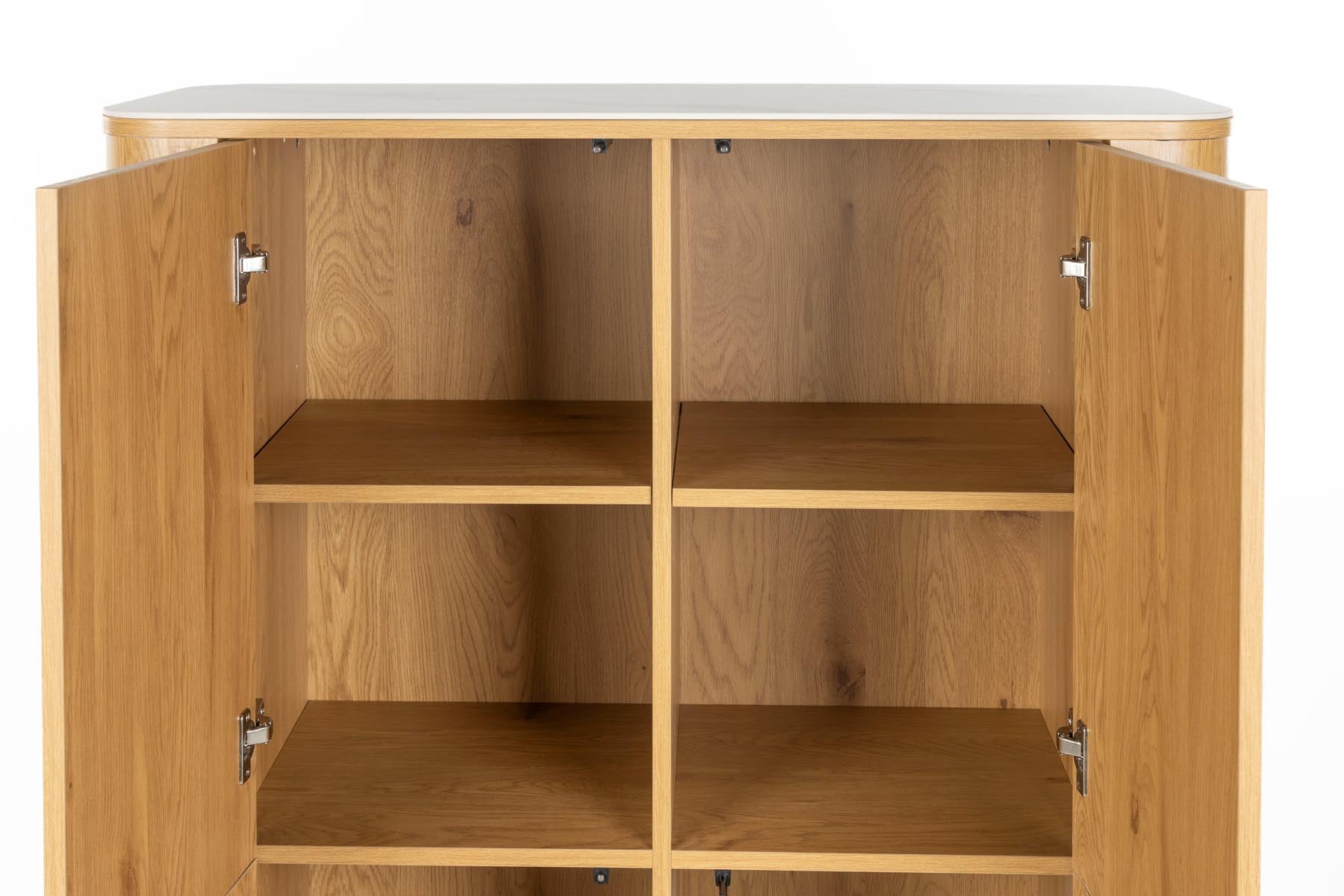 Cabinet Almira in Natürlich präsentiert im Onlineshop von KAQTU Design AG. Cabinet ist von White Label Living