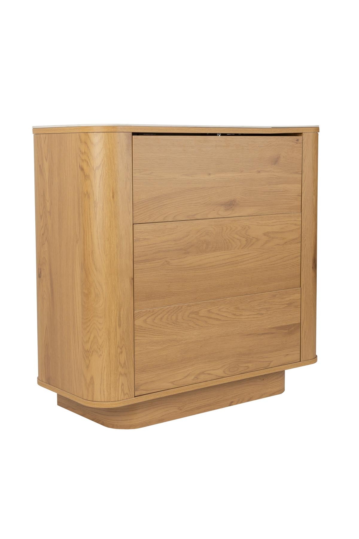 Kommode Almira in Natürlich präsentiert im Onlineshop von KAQTU Design AG. Cabinet ist von White Label Living
