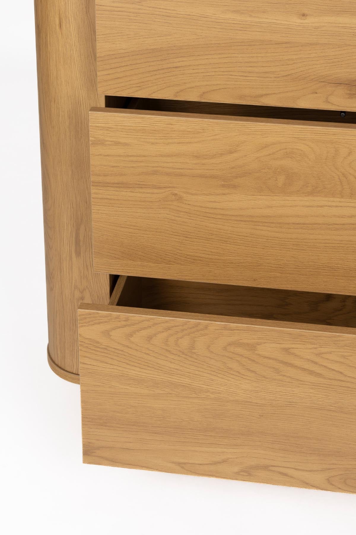 Kommode Almira in Natürlich präsentiert im Onlineshop von KAQTU Design AG. Cabinet ist von White Label Living