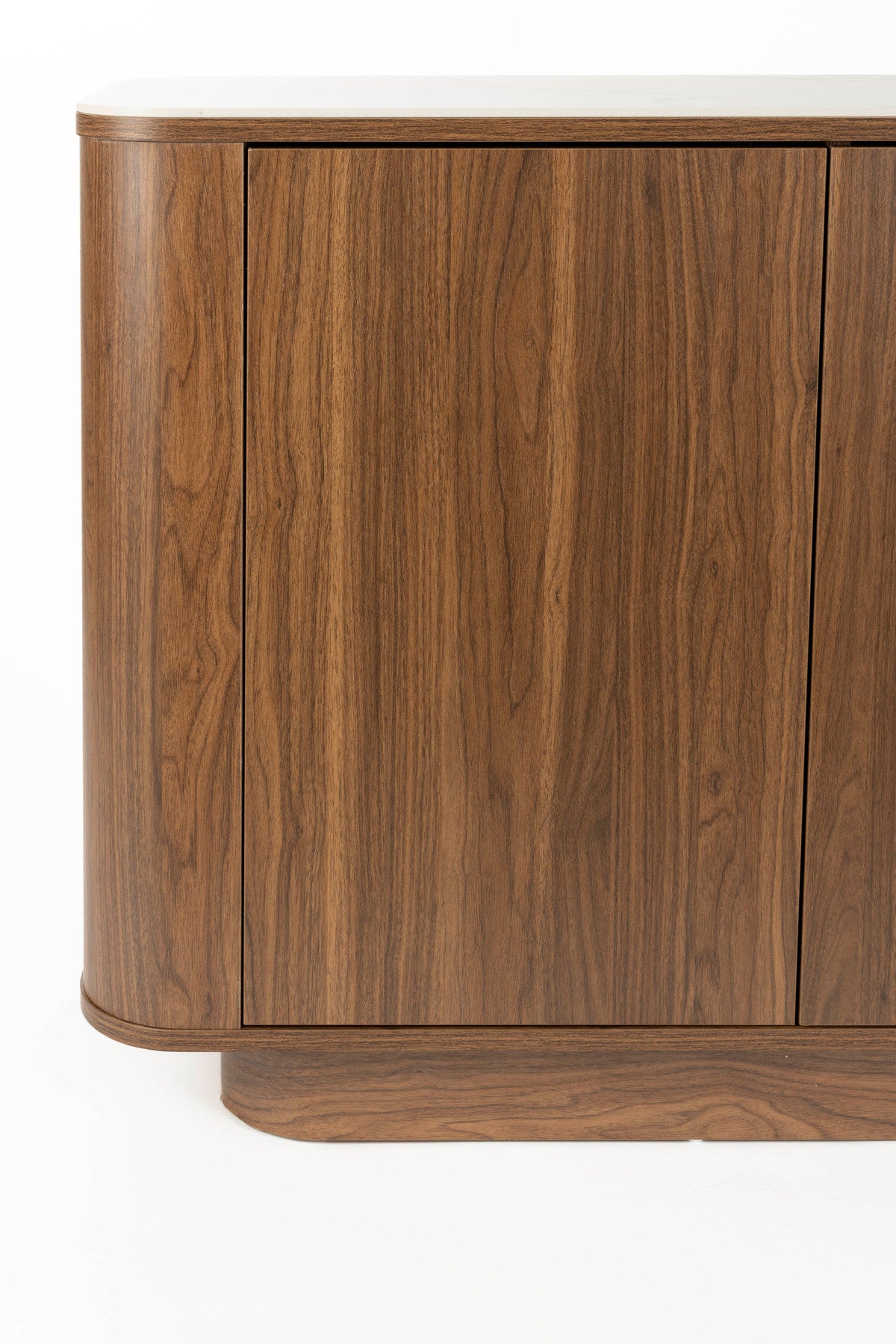 Sideboard Hoch Almira in Braun präsentiert im Onlineshop von KAQTU Design AG. Sideboard ist von White Label Living