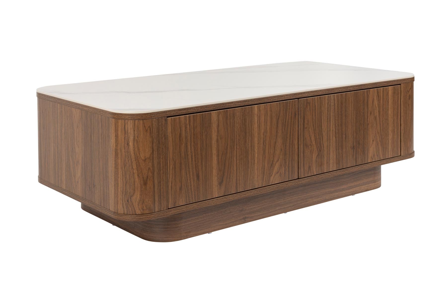 Couchtisch Almira in Braun präsentiert im Onlineshop von KAQTU Design AG. Couchtisch ist von White Label Living