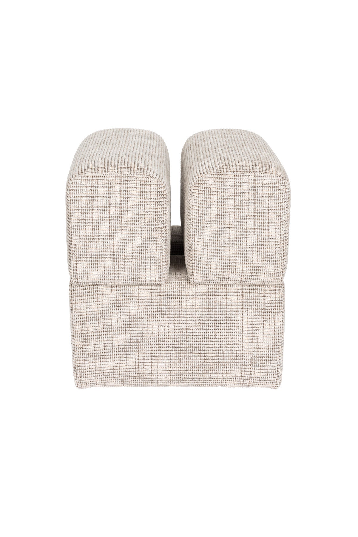 Hocker Staple in Braun präsentiert im Onlineshop von KAQTU Design AG. Hocker ist von White Label Living