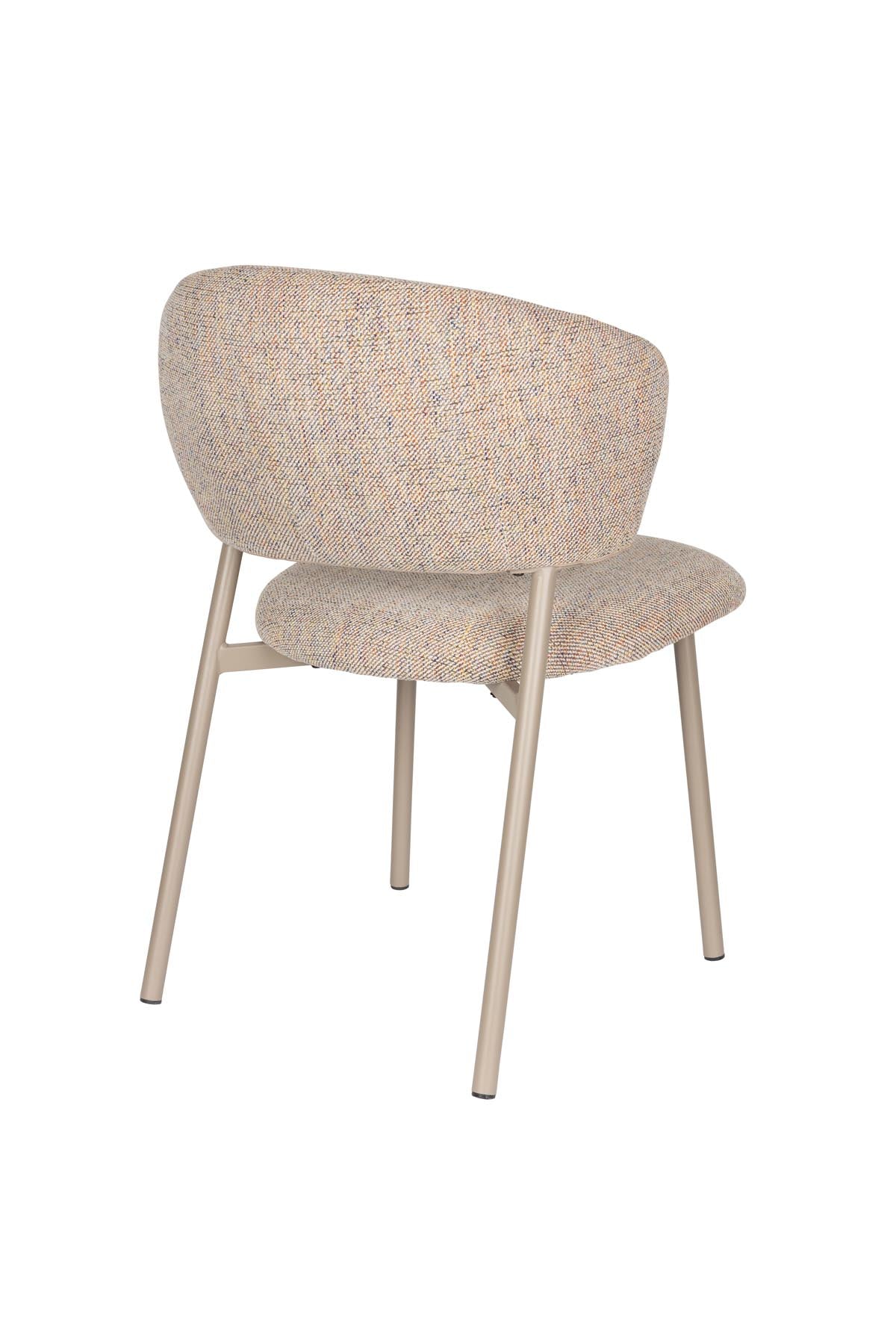 Stuhl Jasmine in Beige präsentiert im Onlineshop von KAQTU Design AG. Stuhl ist von White Label Living