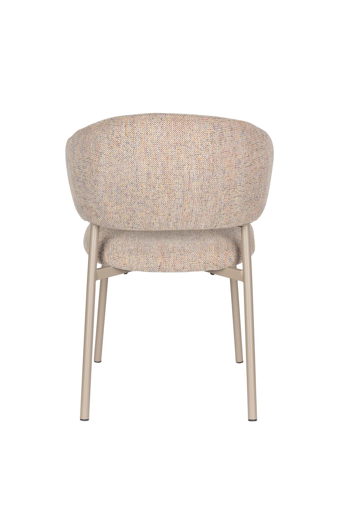 Stuhl Jasmine in Beige präsentiert im Onlineshop von KAQTU Design AG. Stuhl ist von White Label Living