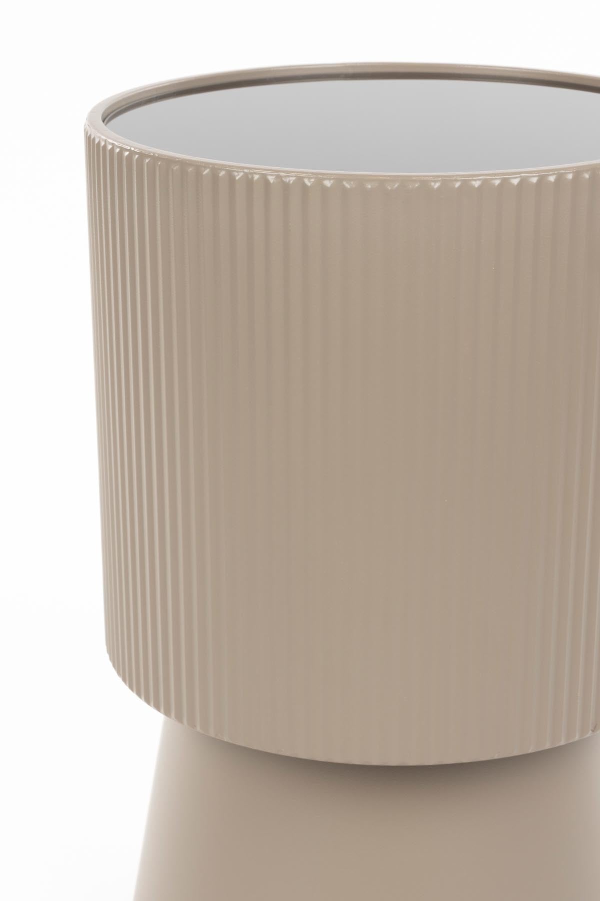 Beistelltisch Brian in Beige präsentiert im Onlineshop von KAQTU Design AG. Beistelltisch ist von White Label Living