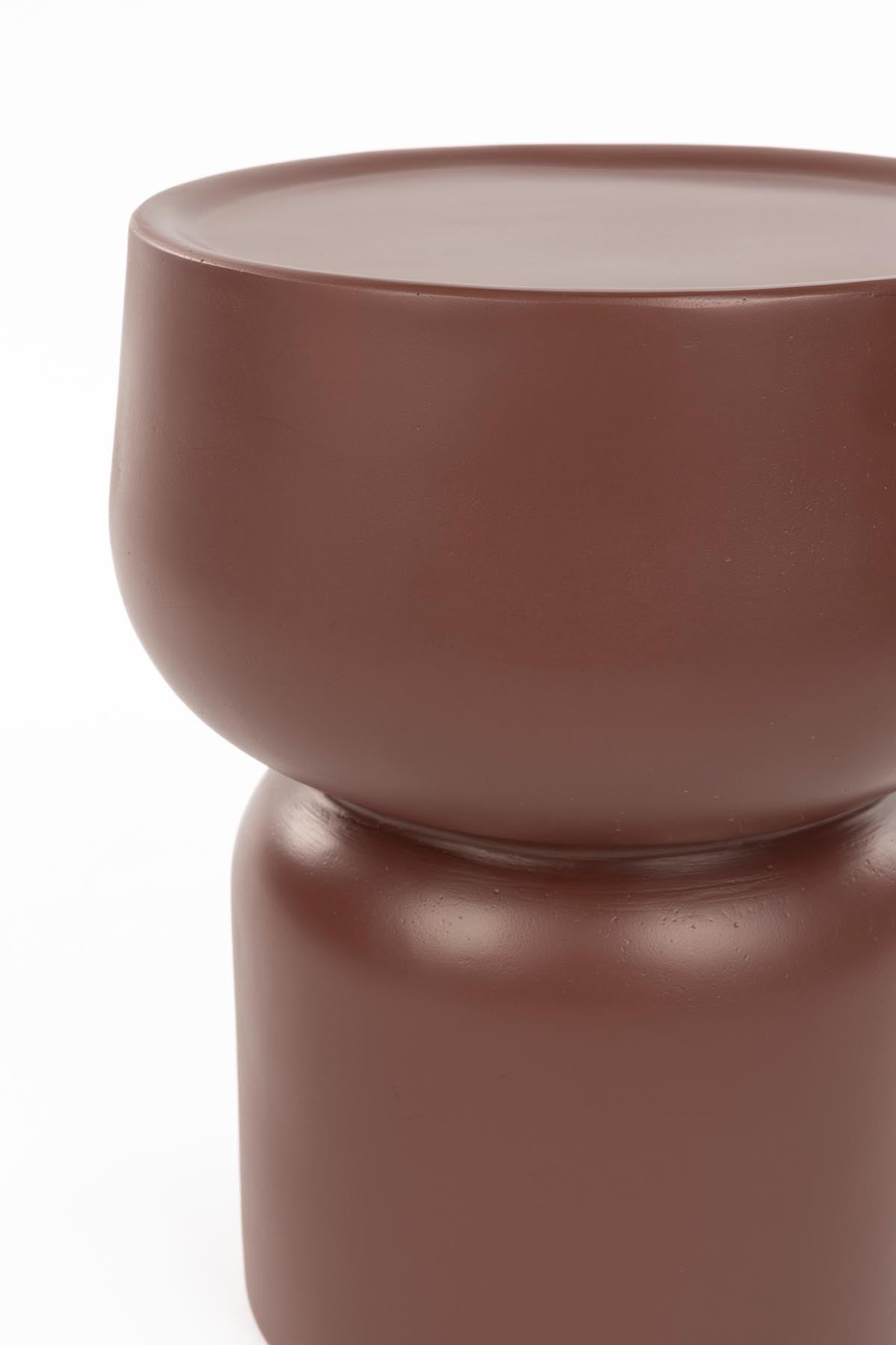 Beistelltisch Eline in Terrakotta präsentiert im Onlineshop von KAQTU Design AG. Beistelltisch ist von White Label Living