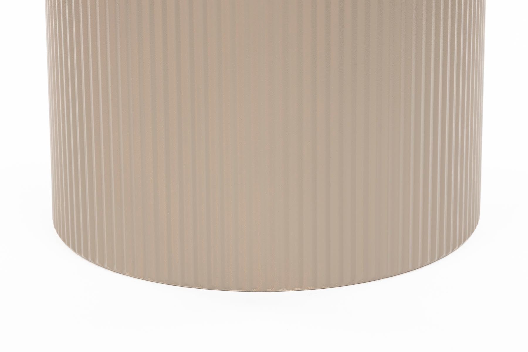 Beistelltisch Anna in Beige präsentiert im Onlineshop von KAQTU Design AG. Beistelltisch ist von White Label Living
