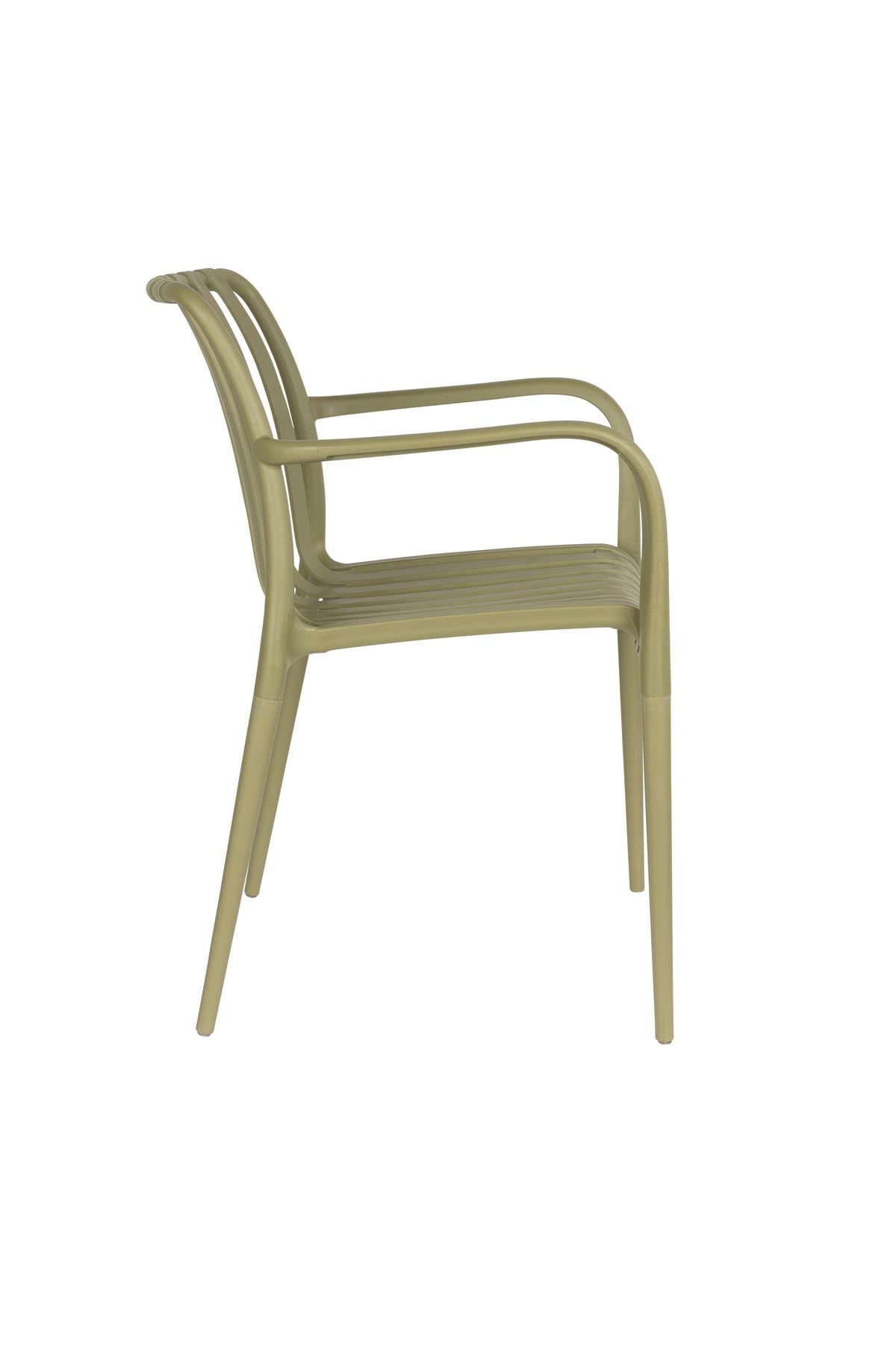 Gartenstuhl Amae in Grün präsentiert im Onlineshop von KAQTU Design AG. Gartenstuhl ist von White Label Living