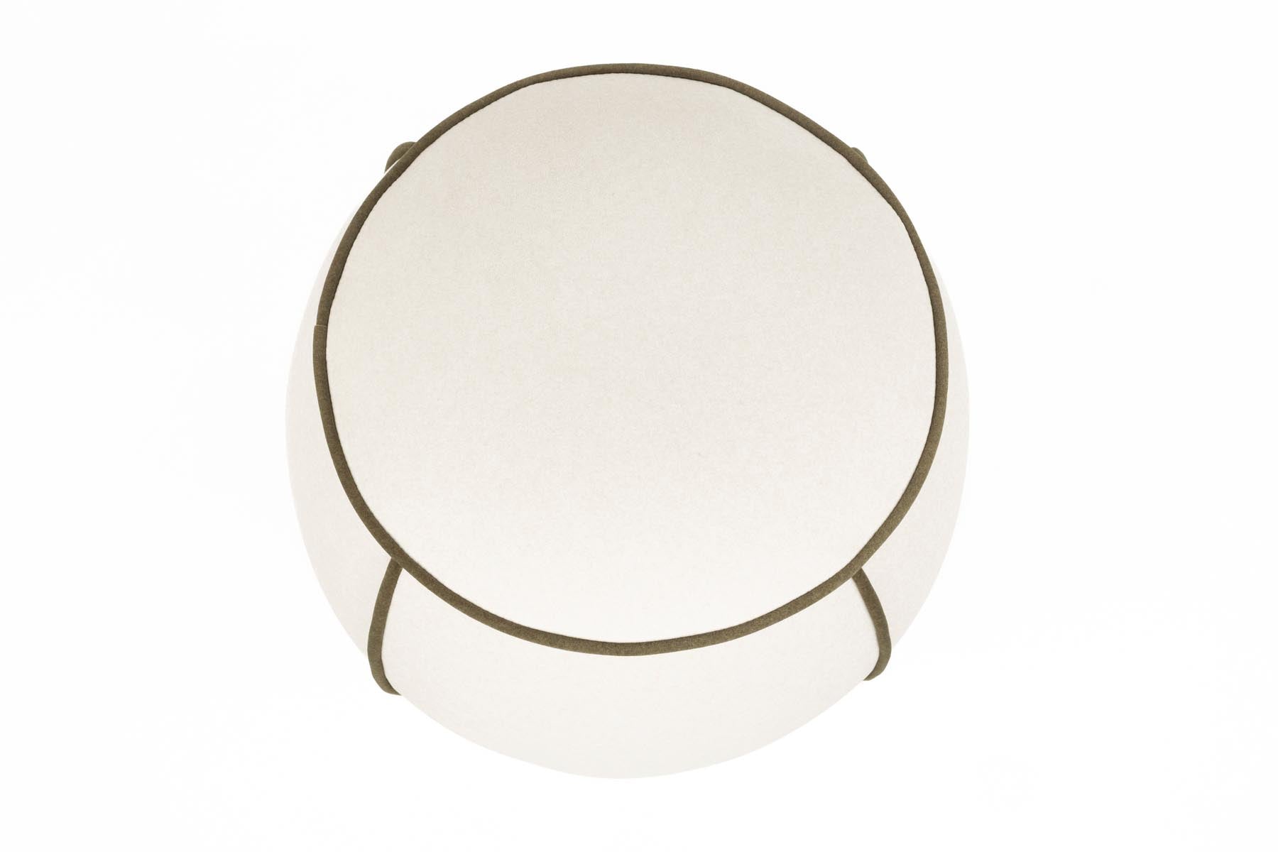 Hocker Marina in Weiss präsentiert im Onlineshop von KAQTU Design AG. Hocker ist von White Label Living