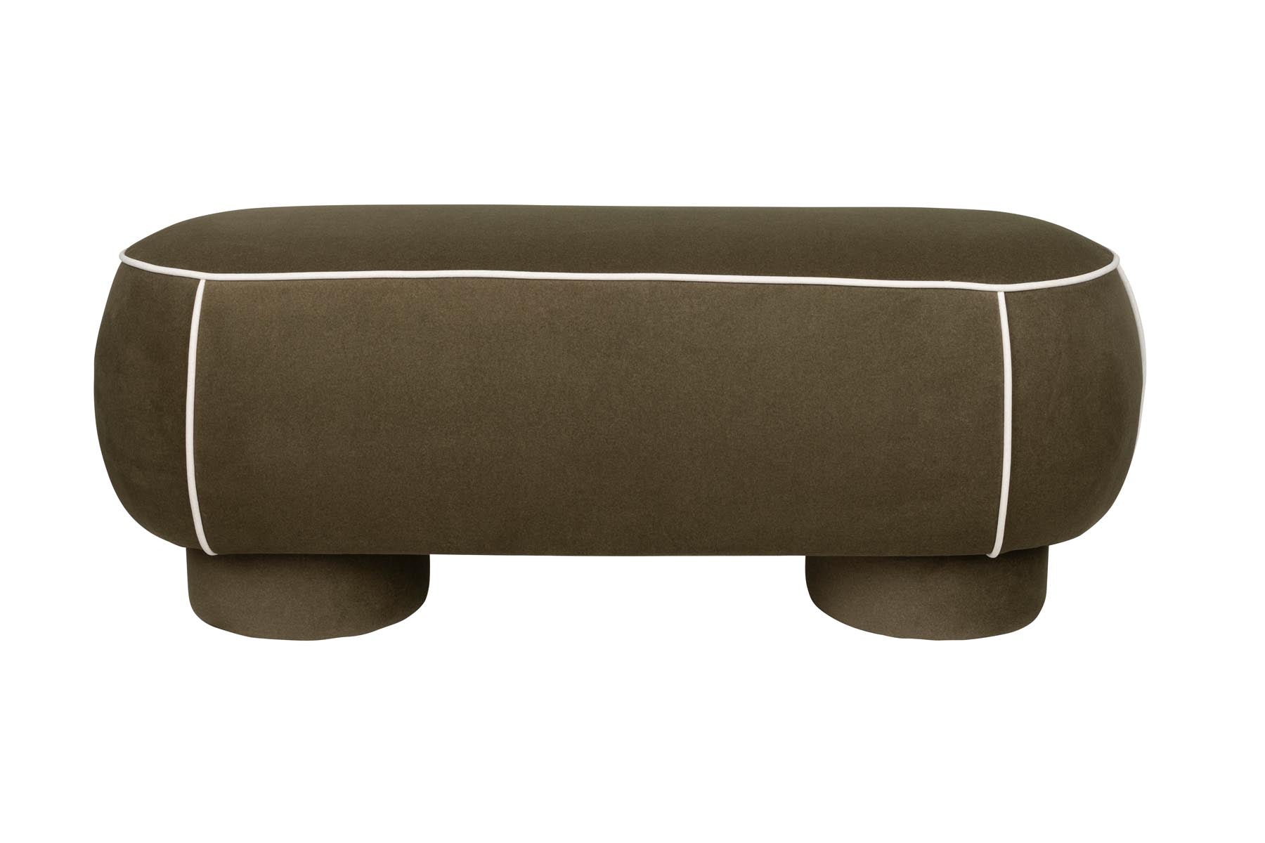 Bank Marina in Grün präsentiert im Onlineshop von KAQTU Design AG. Sitzbank ist von White Label Living