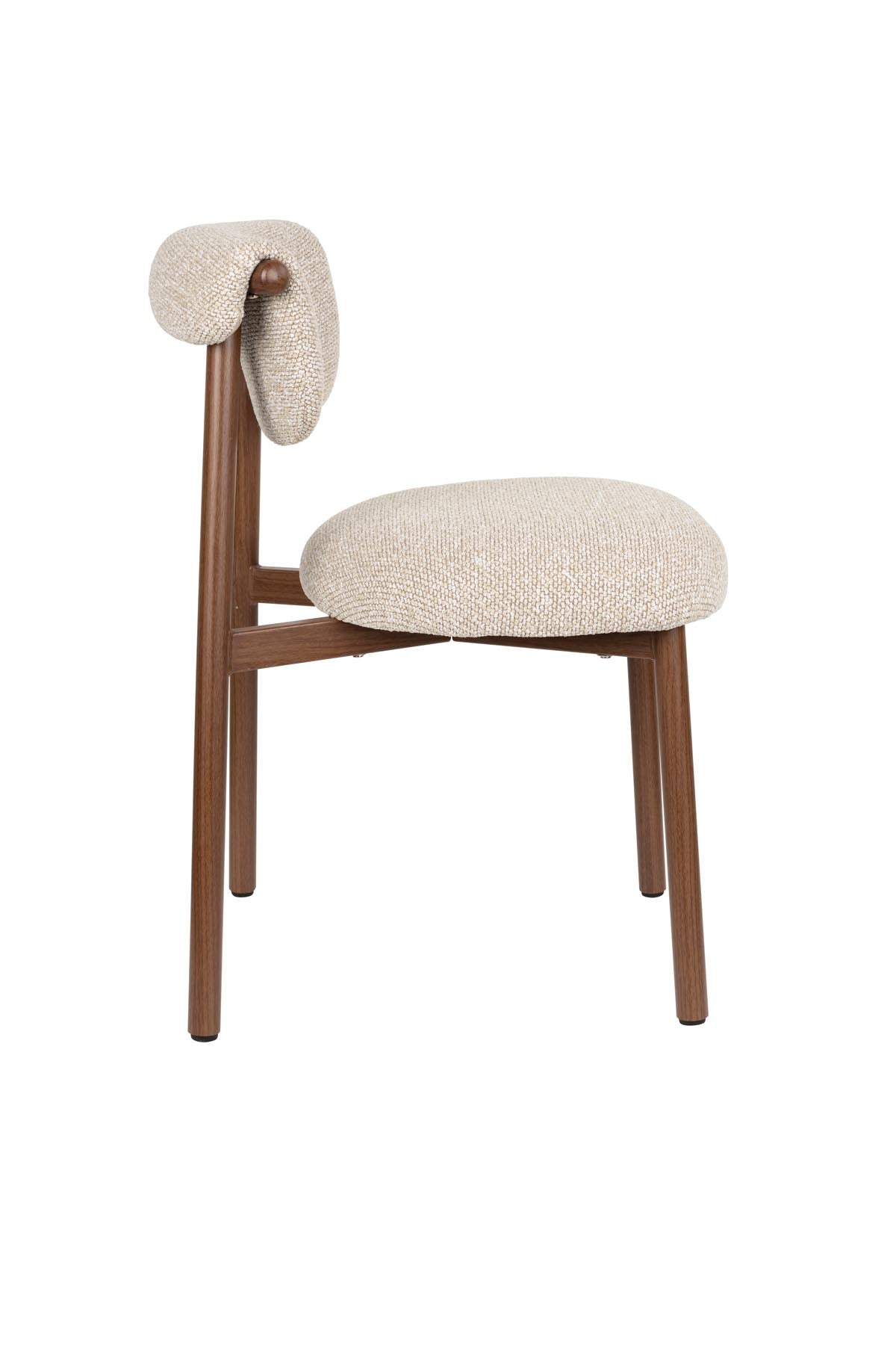 Stuhl Lee in Beige präsentiert im Onlineshop von KAQTU Design AG. Stuhl ist von White Label Living