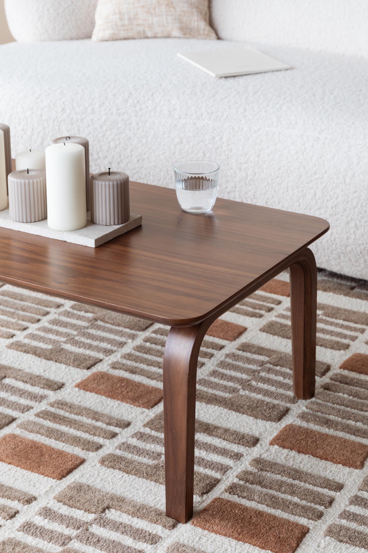 Couchtisch Walden in Braun präsentiert im Onlineshop von KAQTU Design AG. Couchtisch ist von White Label Living