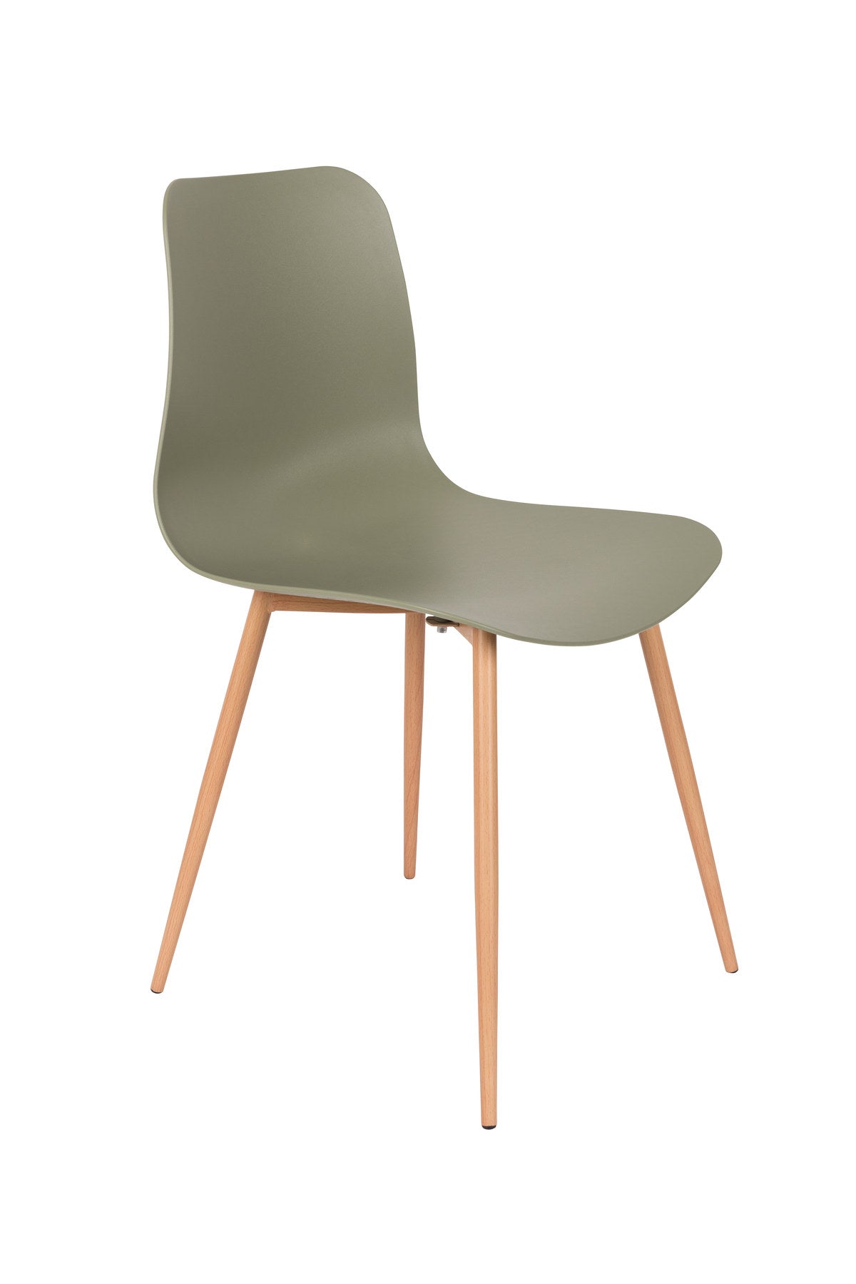 Stuhl LEON in Grün präsentiert im Onlineshop von KAQTU Design AG. Stuhl ist von White Label Living