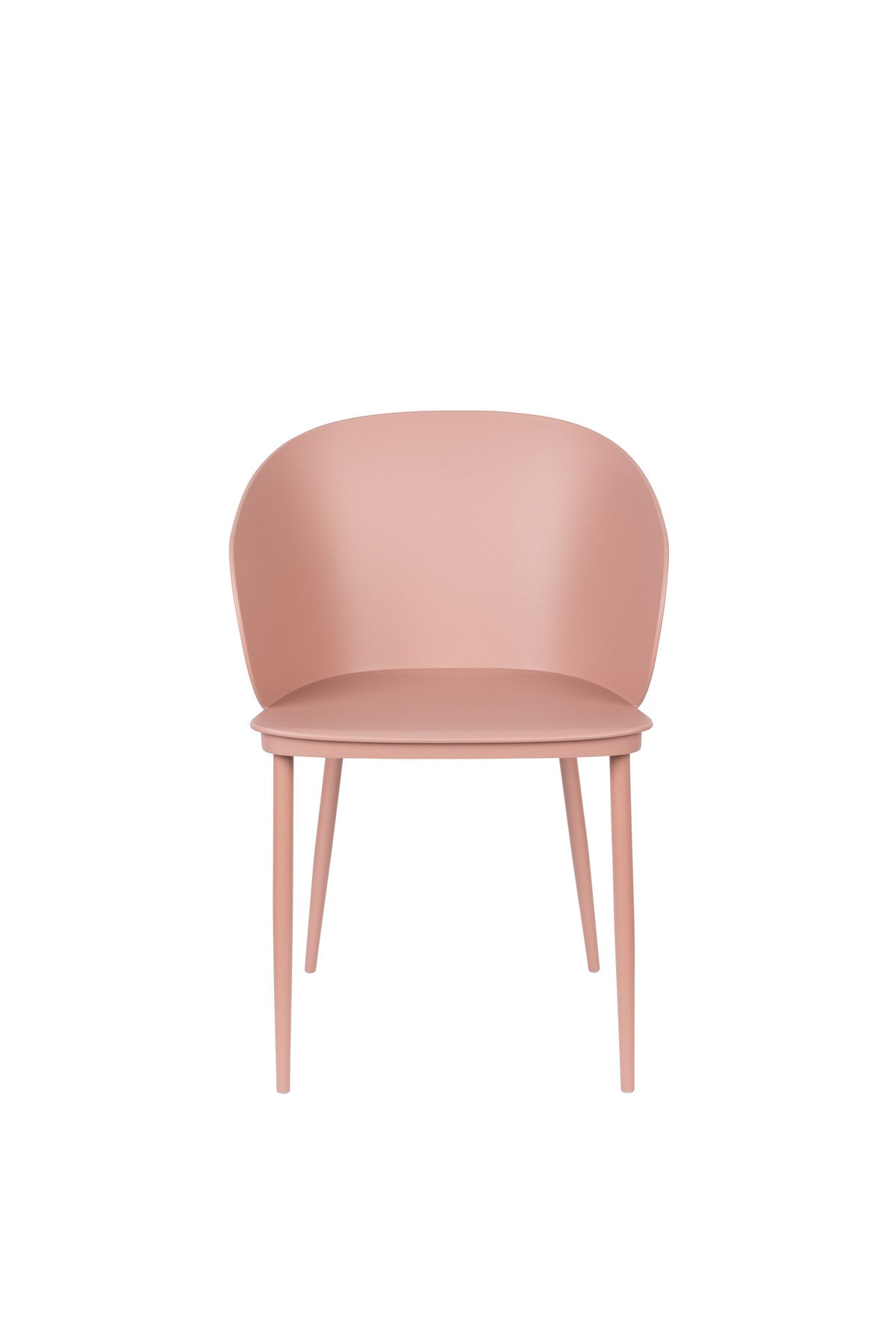 Stuhl GIGI in Rosa präsentiert im Onlineshop von KAQTU Design AG. Stuhl ist von White Label Living