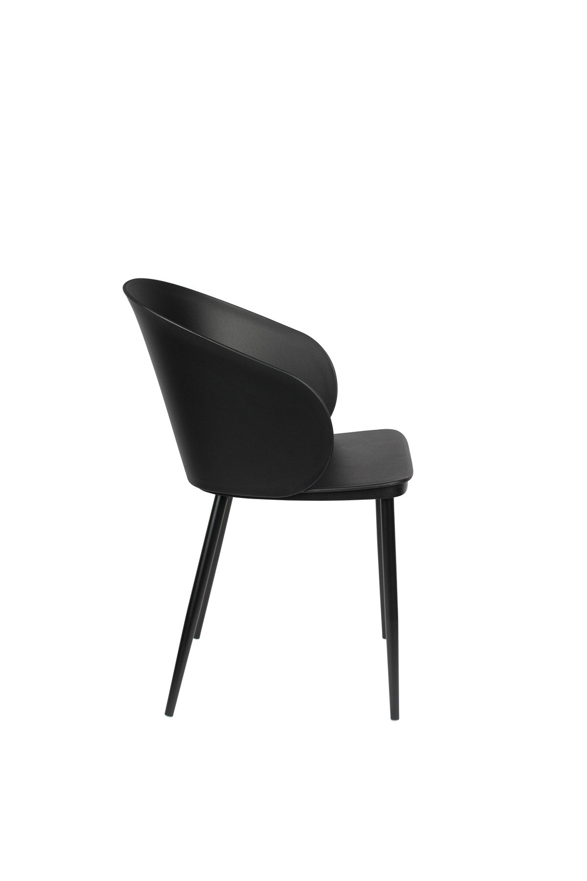Stuhl GIGI in Schwarz präsentiert im Onlineshop von KAQTU Design AG. Stuhl ist von White Label Living