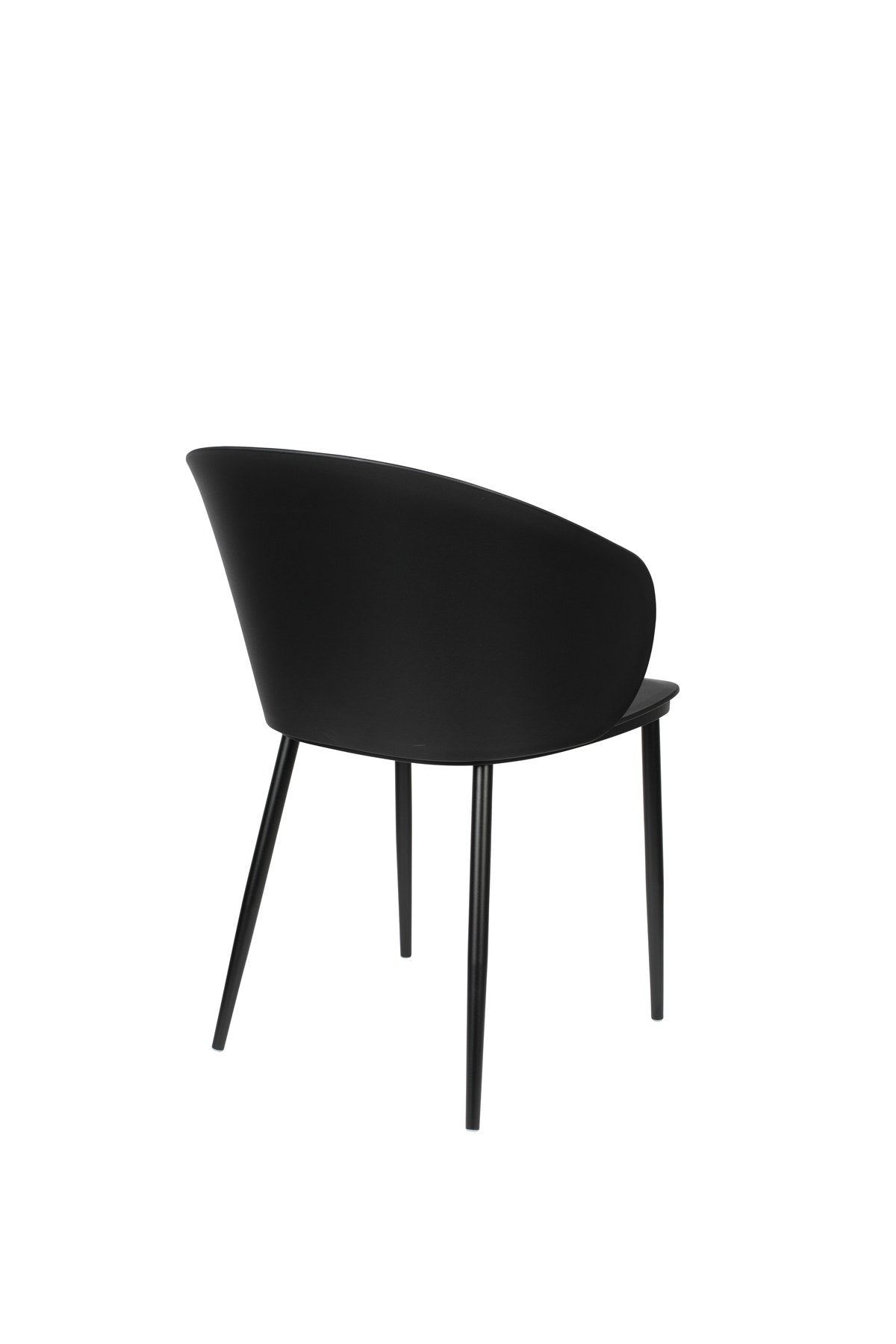 Stuhl GIGI in Schwarz präsentiert im Onlineshop von KAQTU Design AG. Stuhl ist von White Label Living