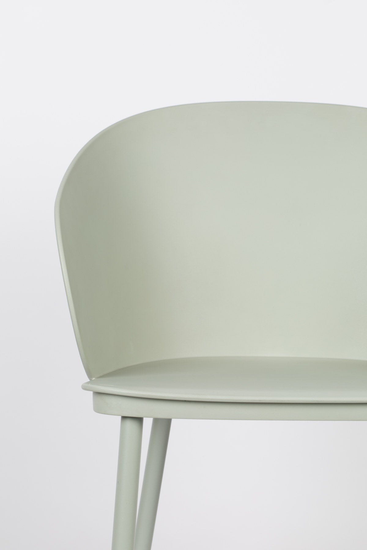 Stuhl GIGI in Minze präsentiert im Onlineshop von KAQTU Design AG. Stuhl ist von White Label Living