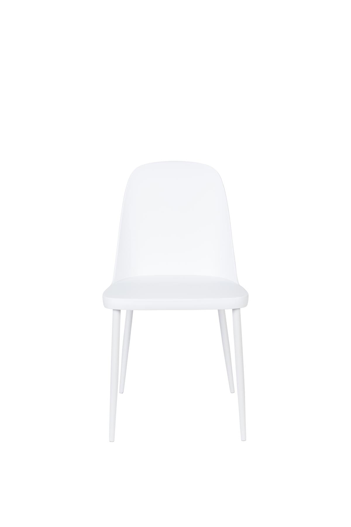 Stuhl PIP in Weiss präsentiert im Onlineshop von KAQTU Design AG. Stuhl ist von White Label Living